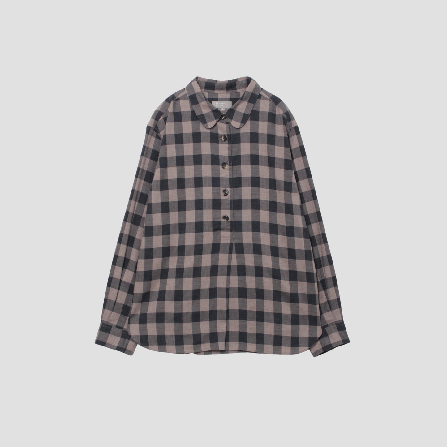 LARGE GINGHAM COTTON SHIRT