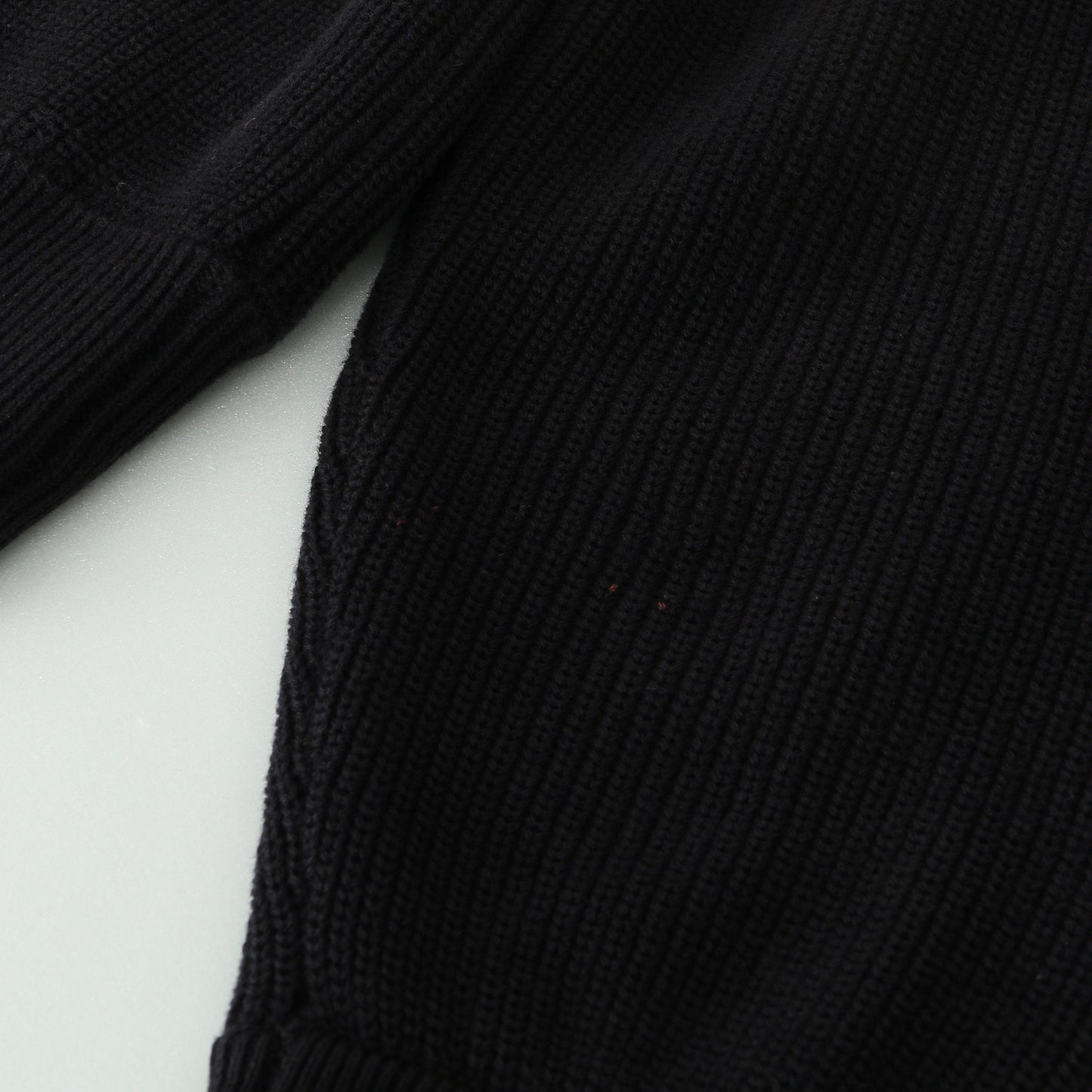 BRUSHED YARN COTTON KNIT