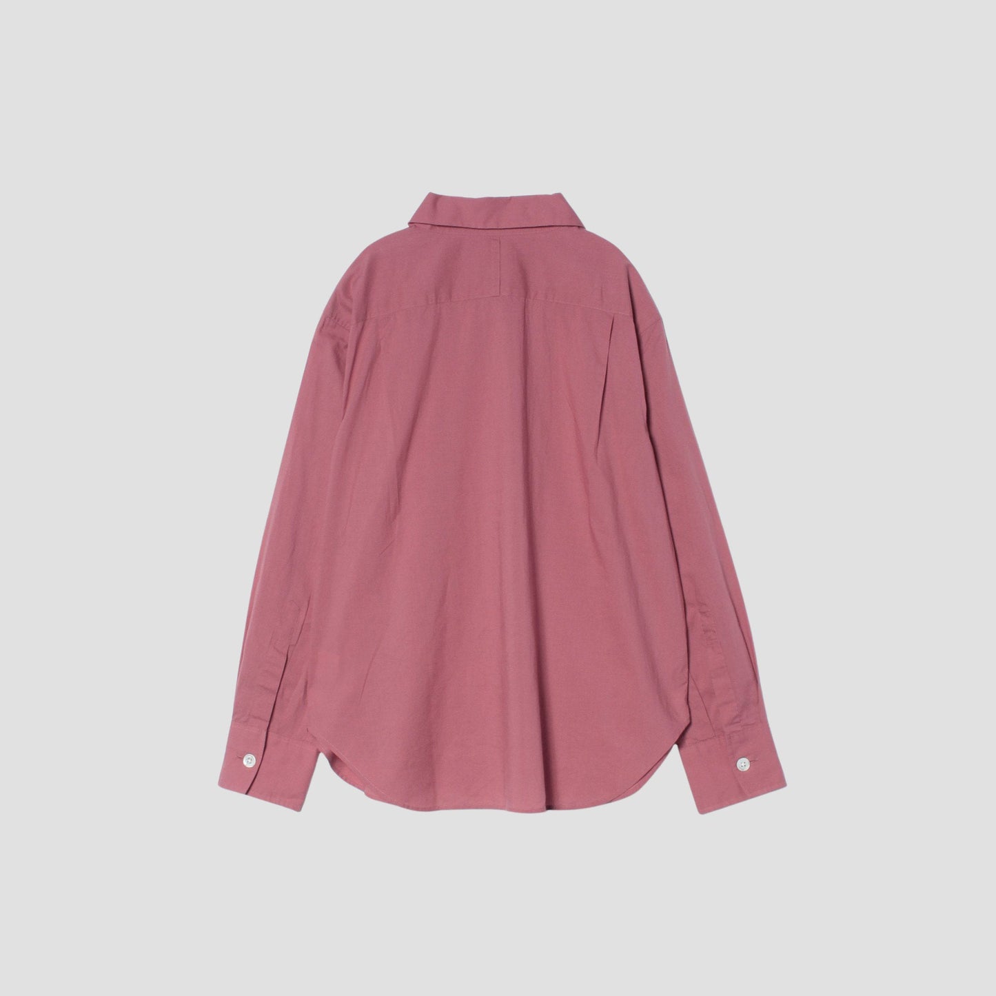 PIECE DYED WASHED COTTON SHIRT