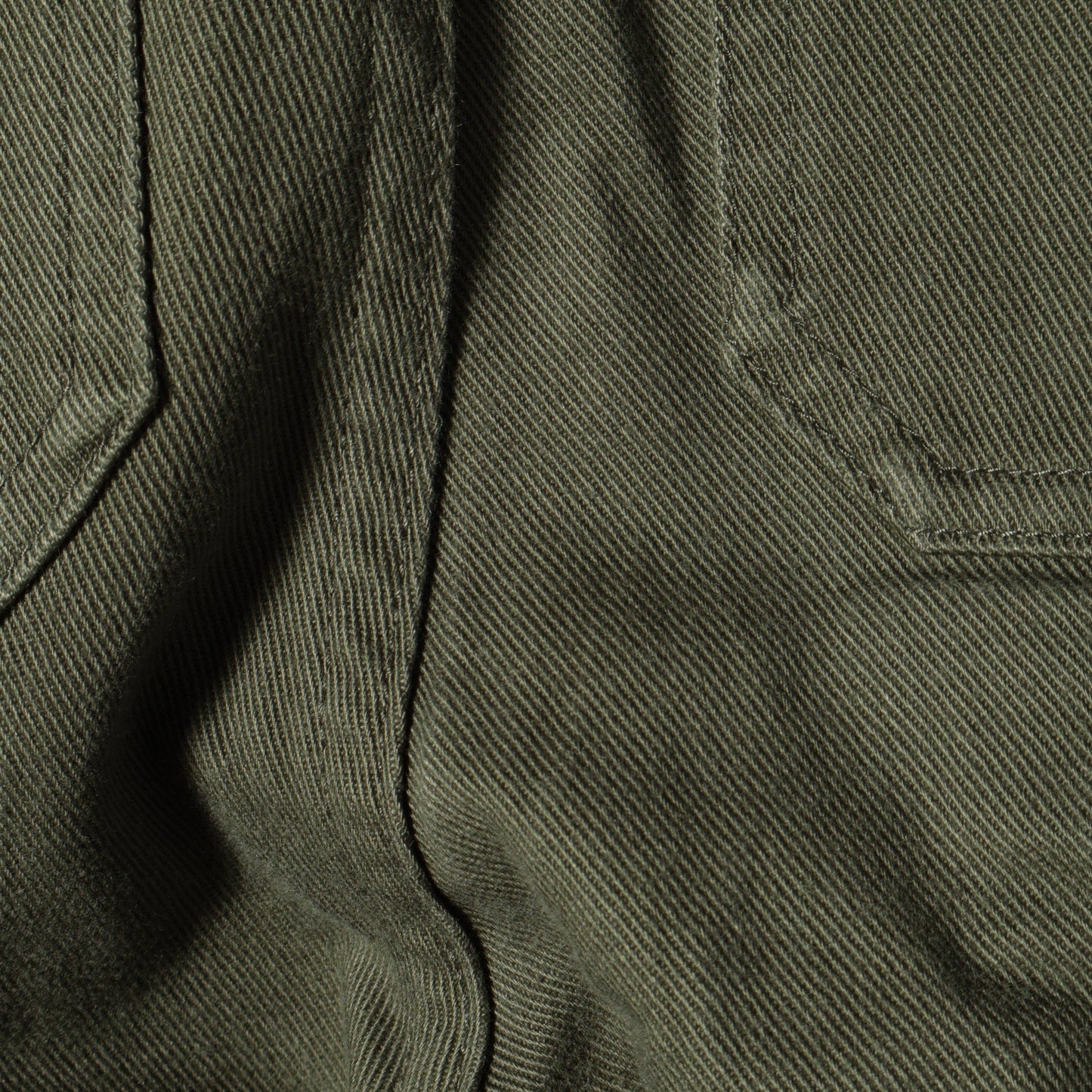 SOFT COTTON TWILL TROUSERS