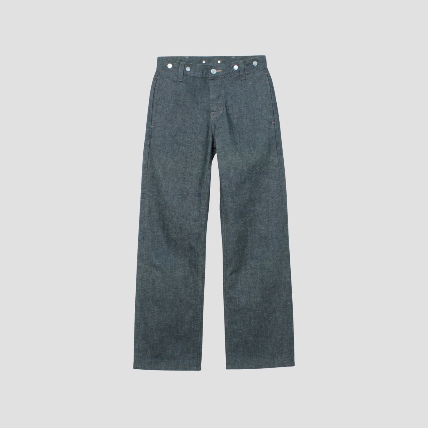 YELLOW CAST DENIM TROUSERS