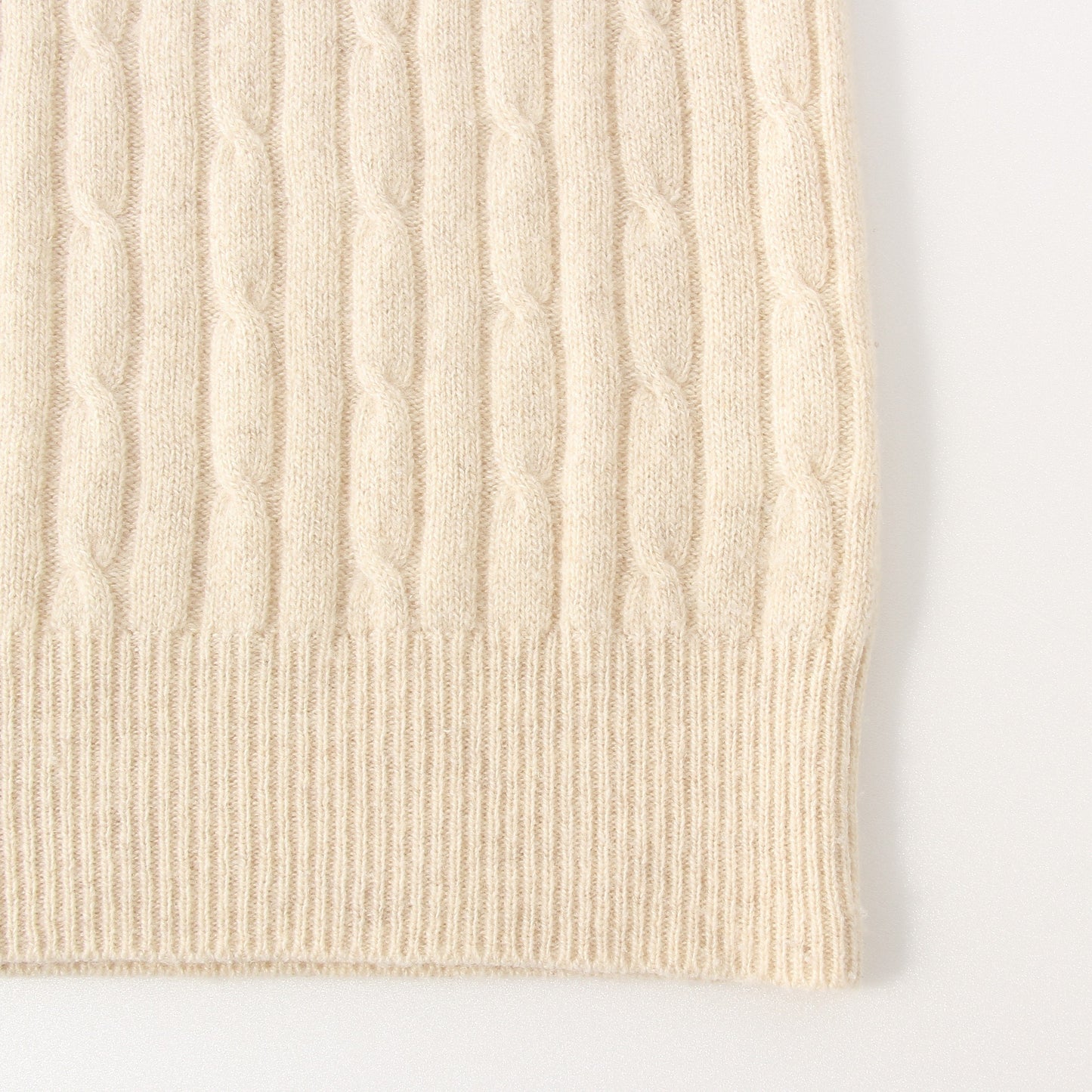 TWISTED CASHMERE WOOL KNIT