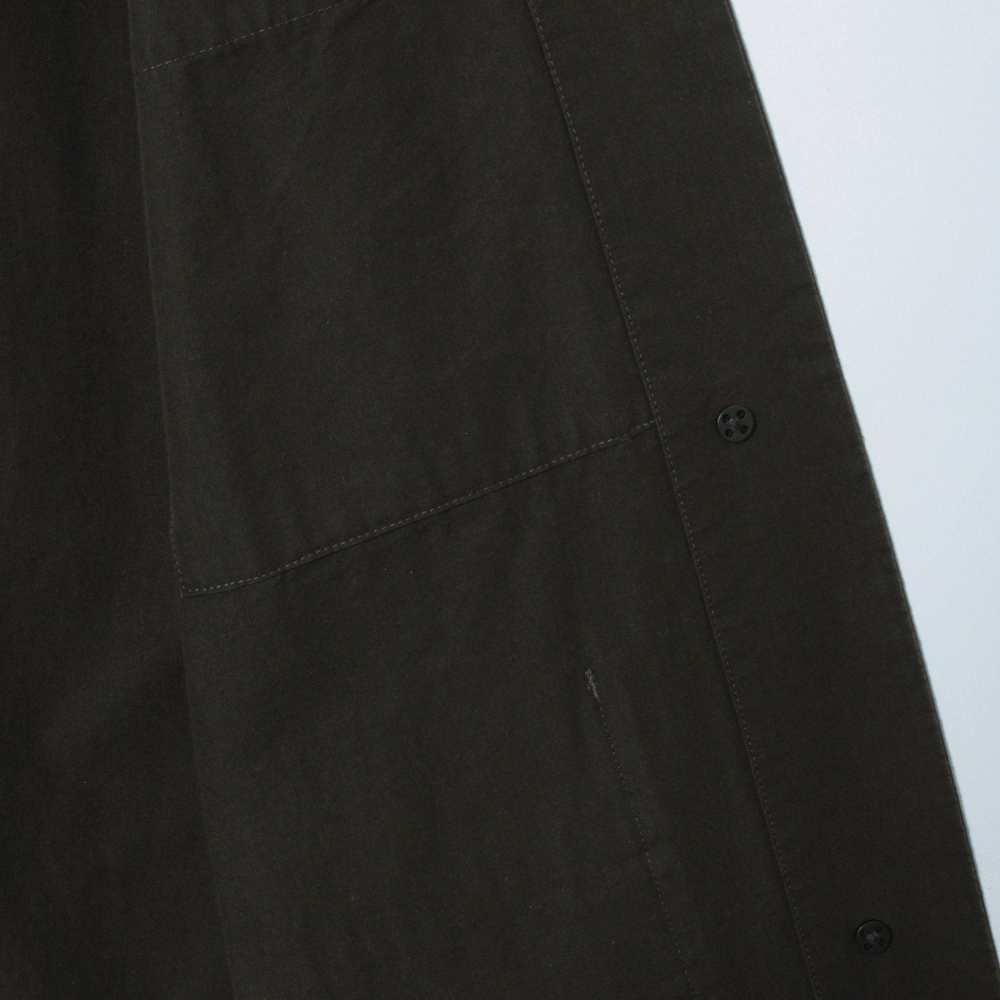 WASHED COTTON POPLIN COAT