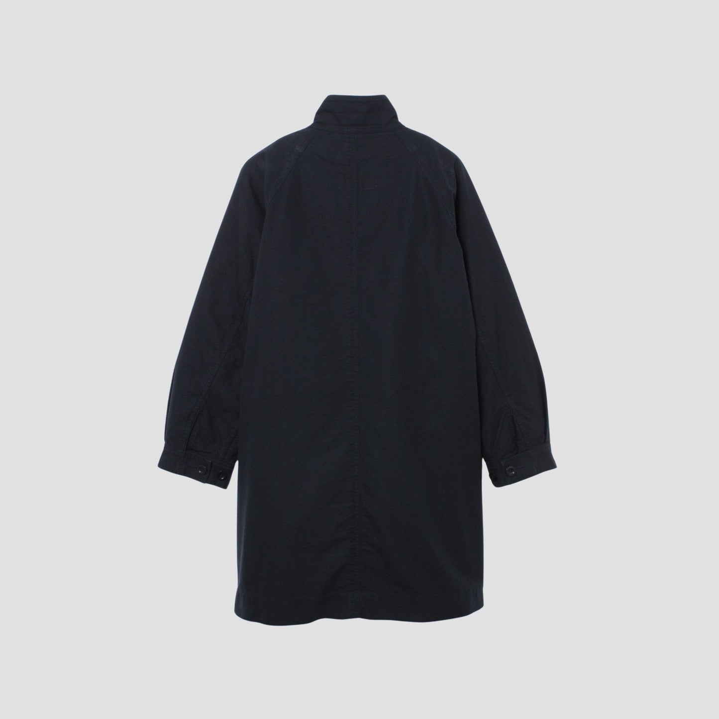 UNEVEN COTTON CANVAS COAT