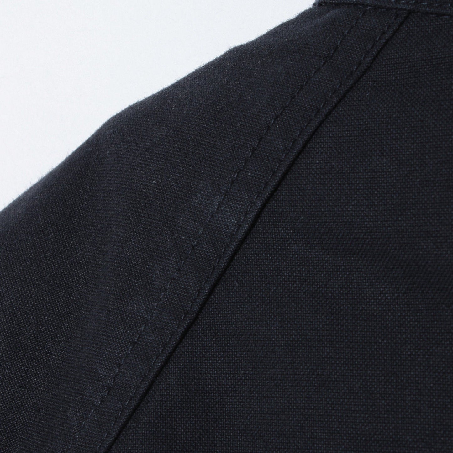 UNEVEN COTTON CANVAS COAT