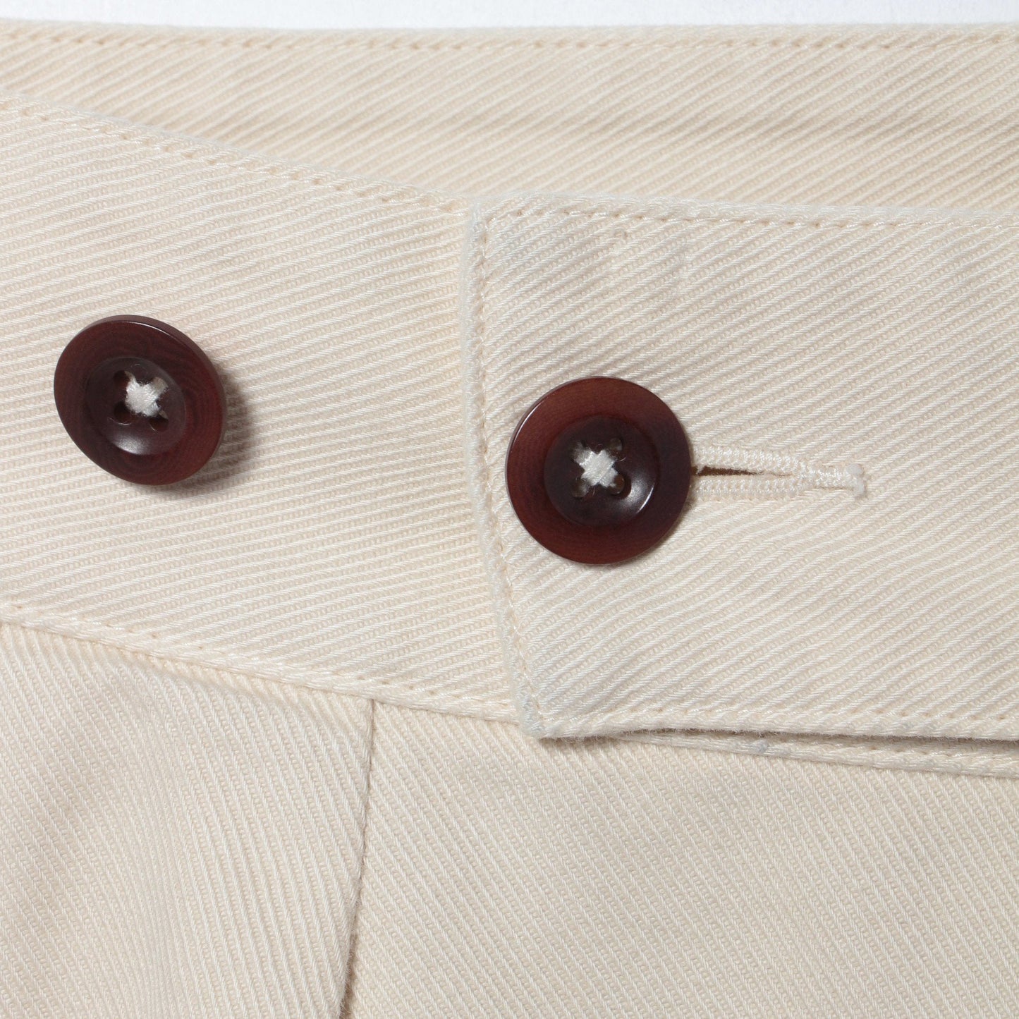 SOFT TWISTED YARN COTTON TROUSERS