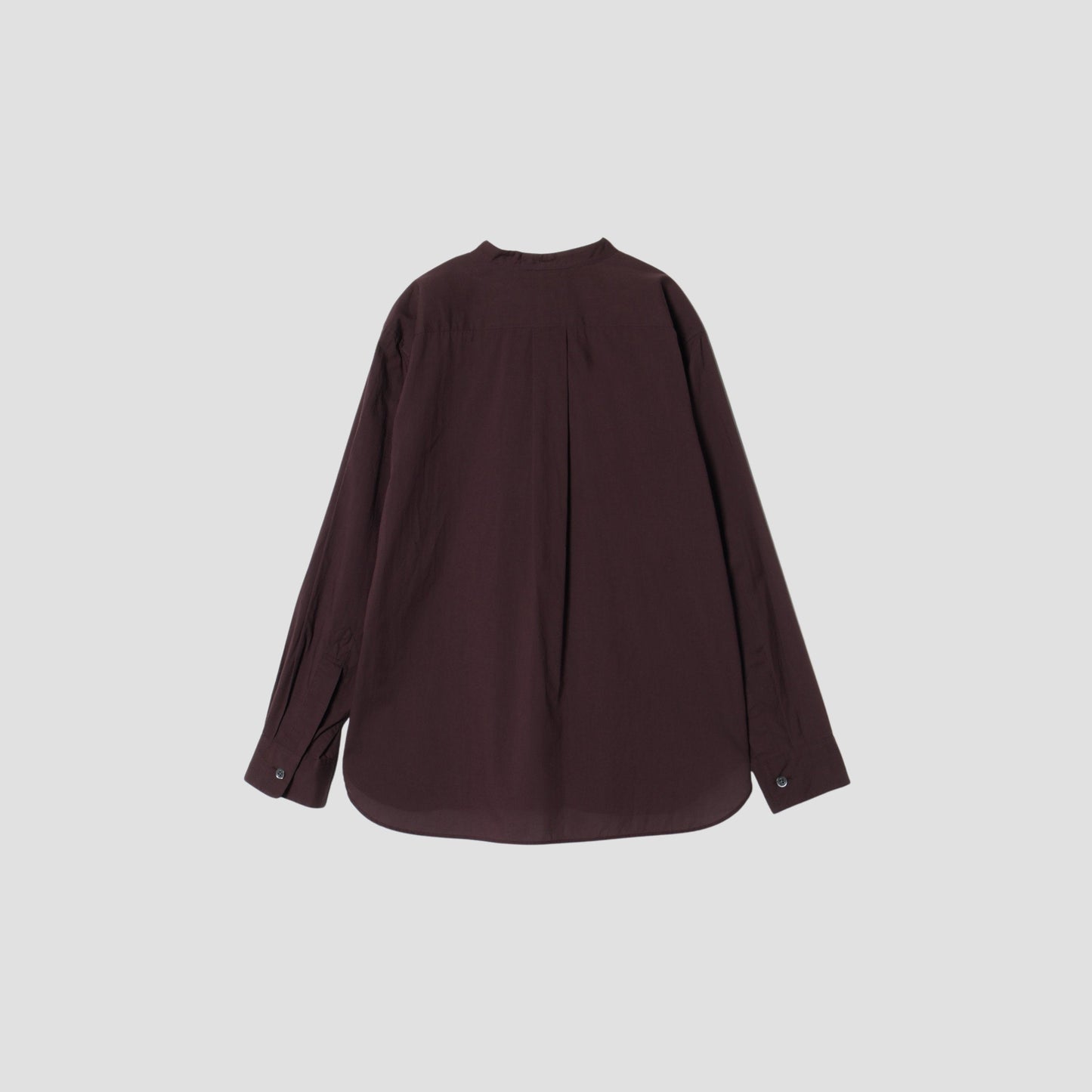 PIECE DYED WASHED COTTON SHIRT