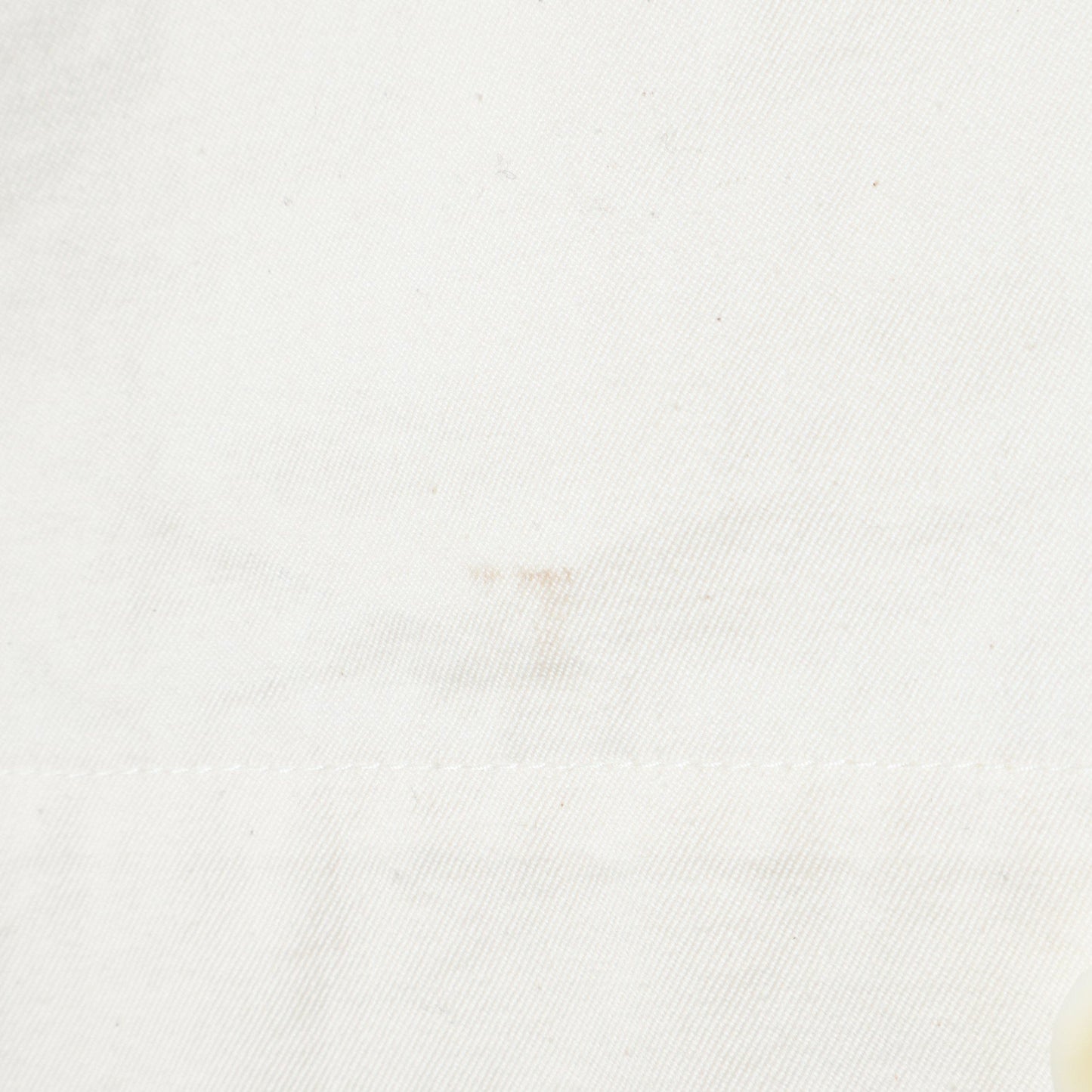 WASHED COMPACT COTTON TROUSERS