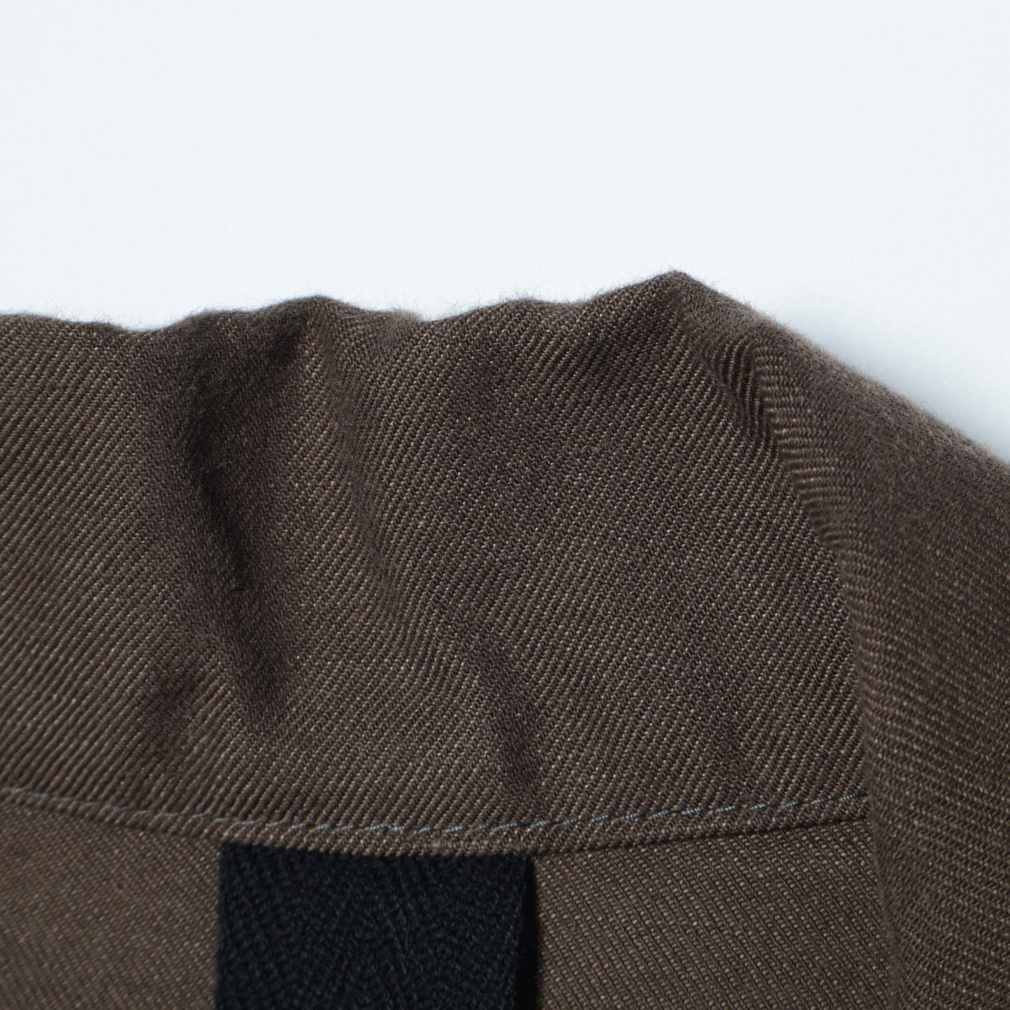 COTTON LINEN TWILL DRESS