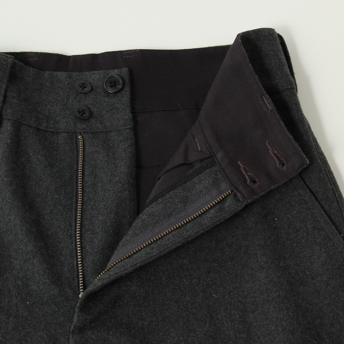 WOOL COTTON DRILL TROUSERS