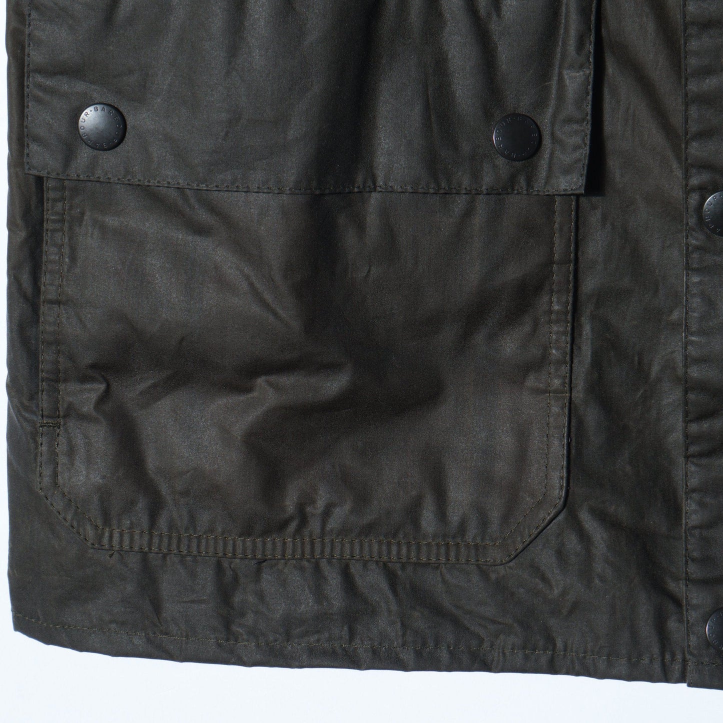 WAXED COTTON COAT