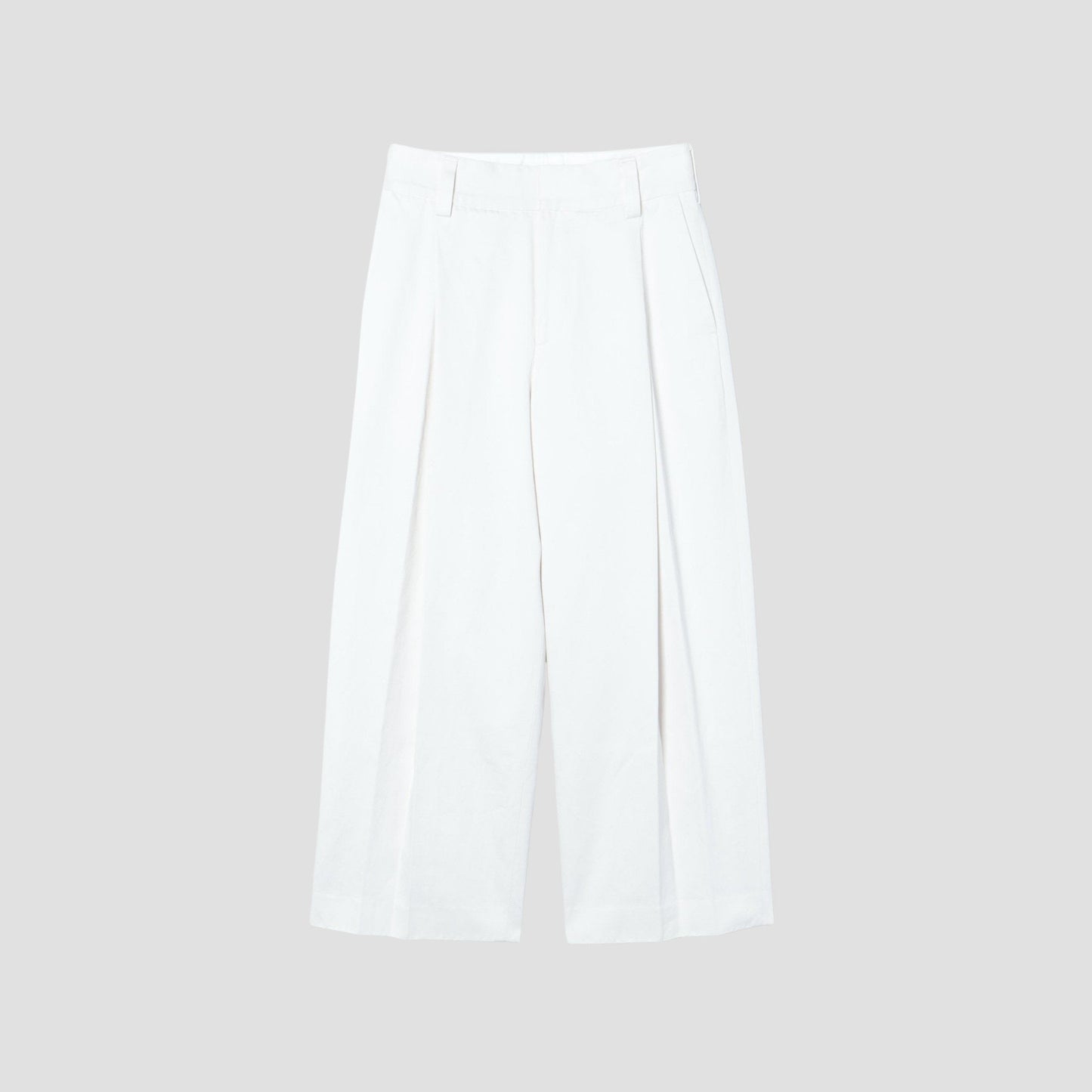 COTTON LINEN DRILL TROUSERS