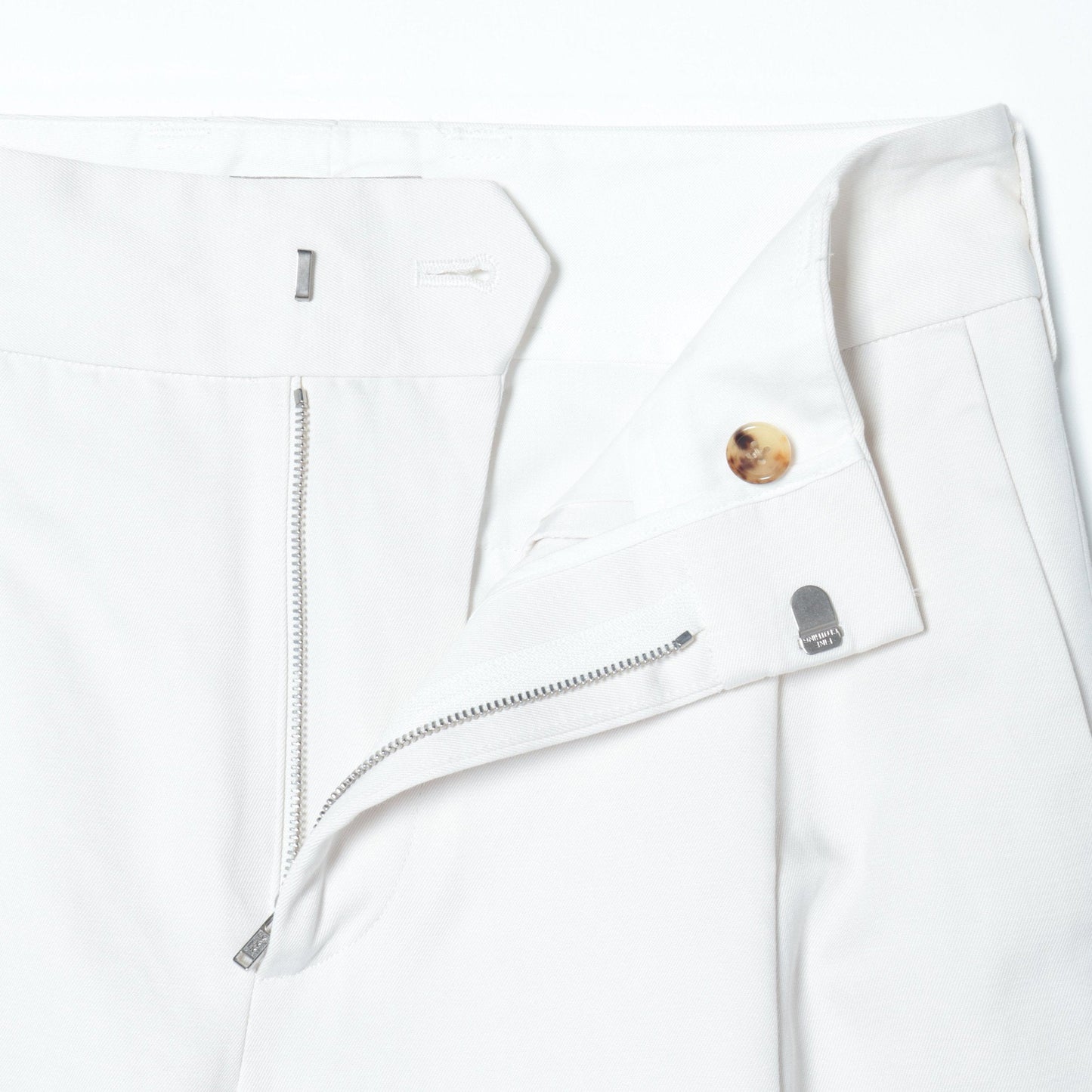 COTTON LINEN DRILL TROUSERS
