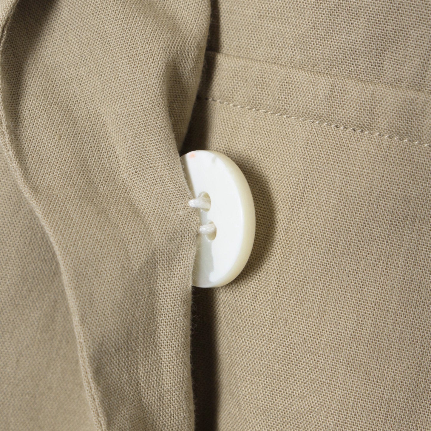 PIECE DYED WASHED COTTON SHIRT