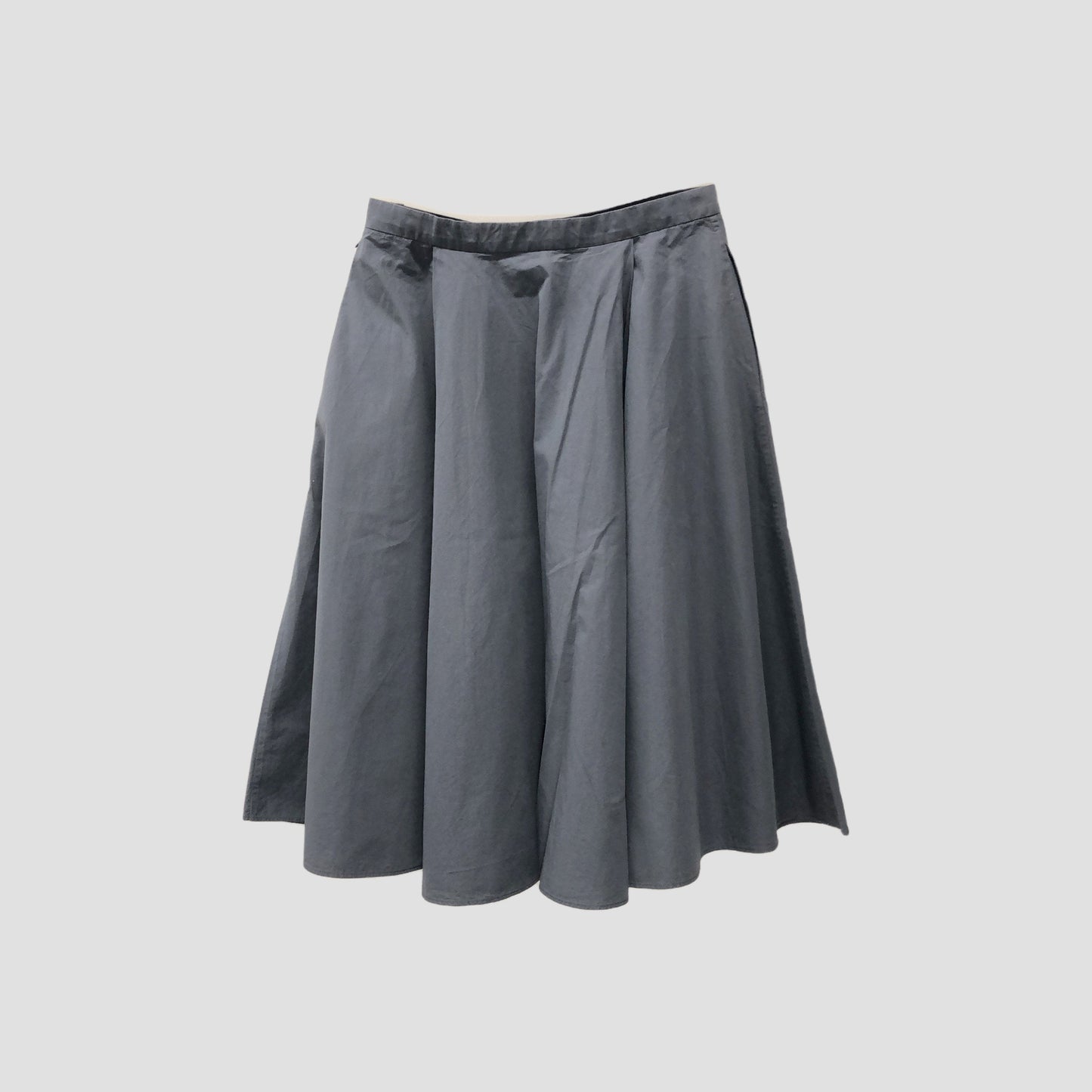COTTON PLAIN CLOTH SKIRT