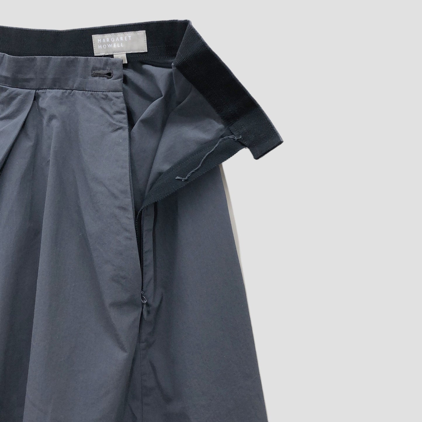 COTTON PLAIN CLOTH SKIRT