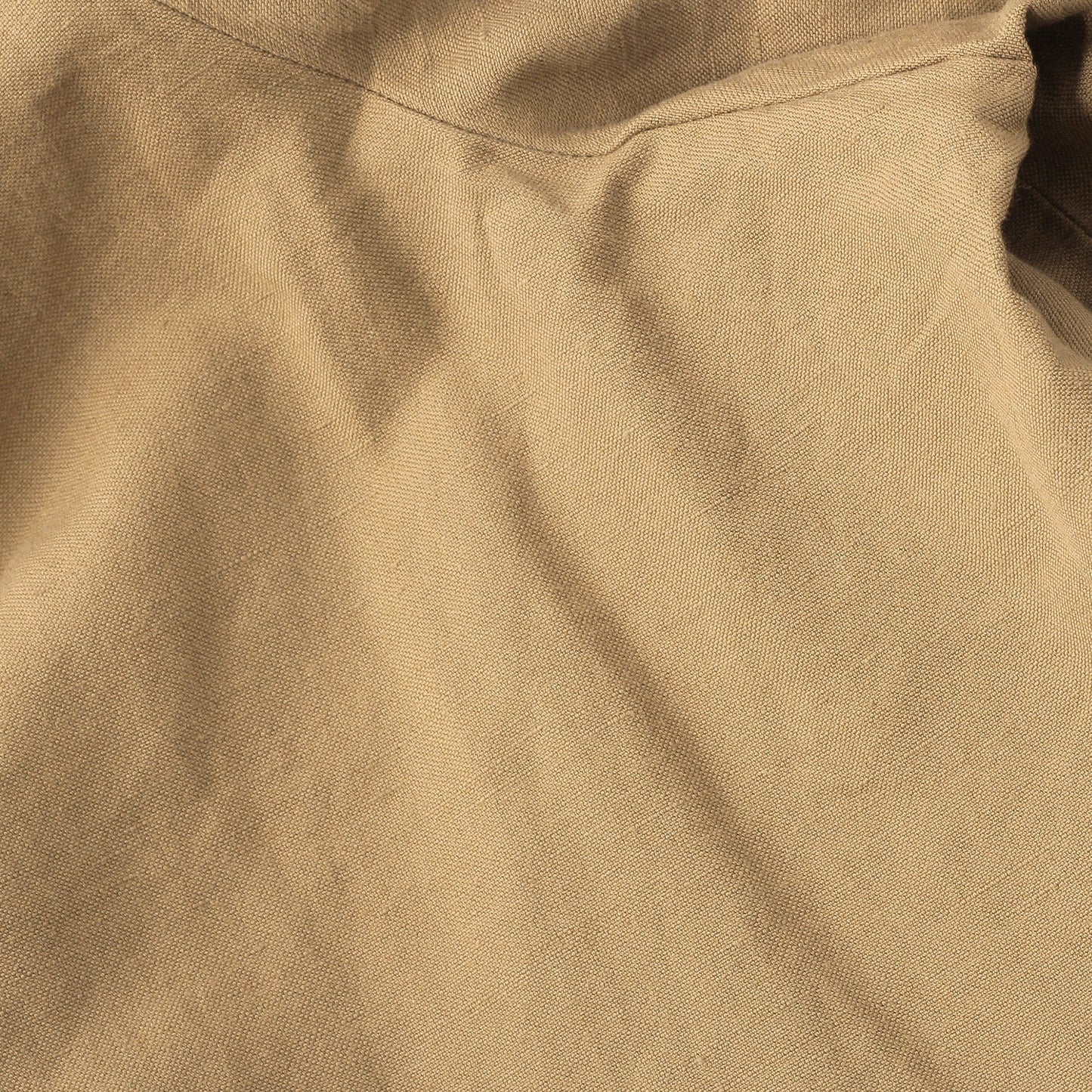 COTTON LINEN OXFORD TROUSERS