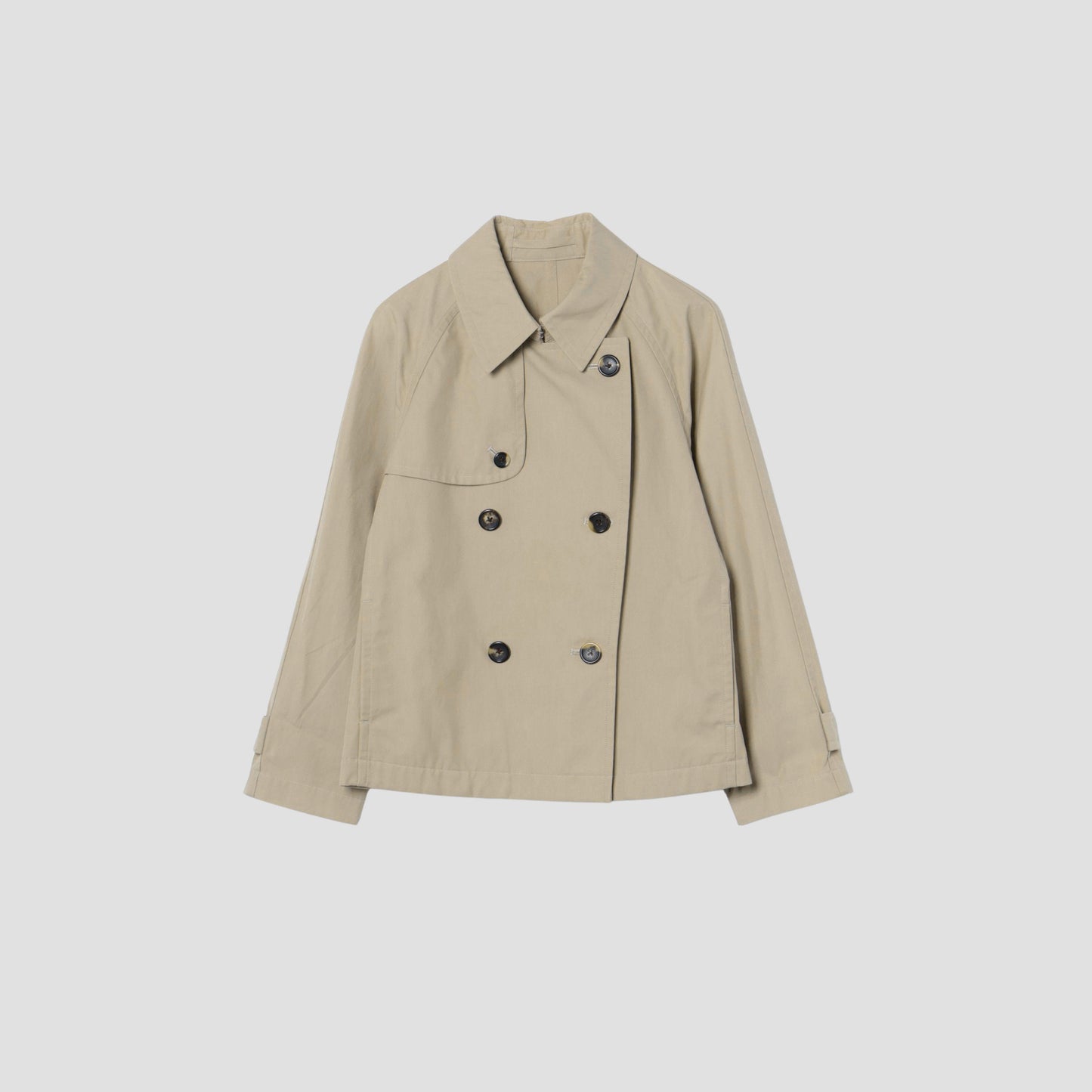 COMPACT COTTON TWILL COAT