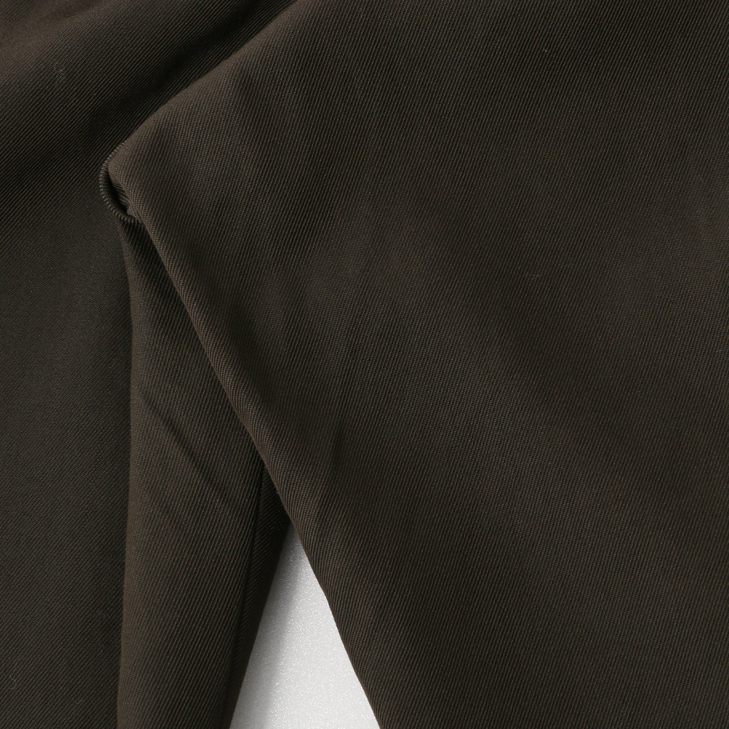 COMPACT COTTON WOOL TROUSERS