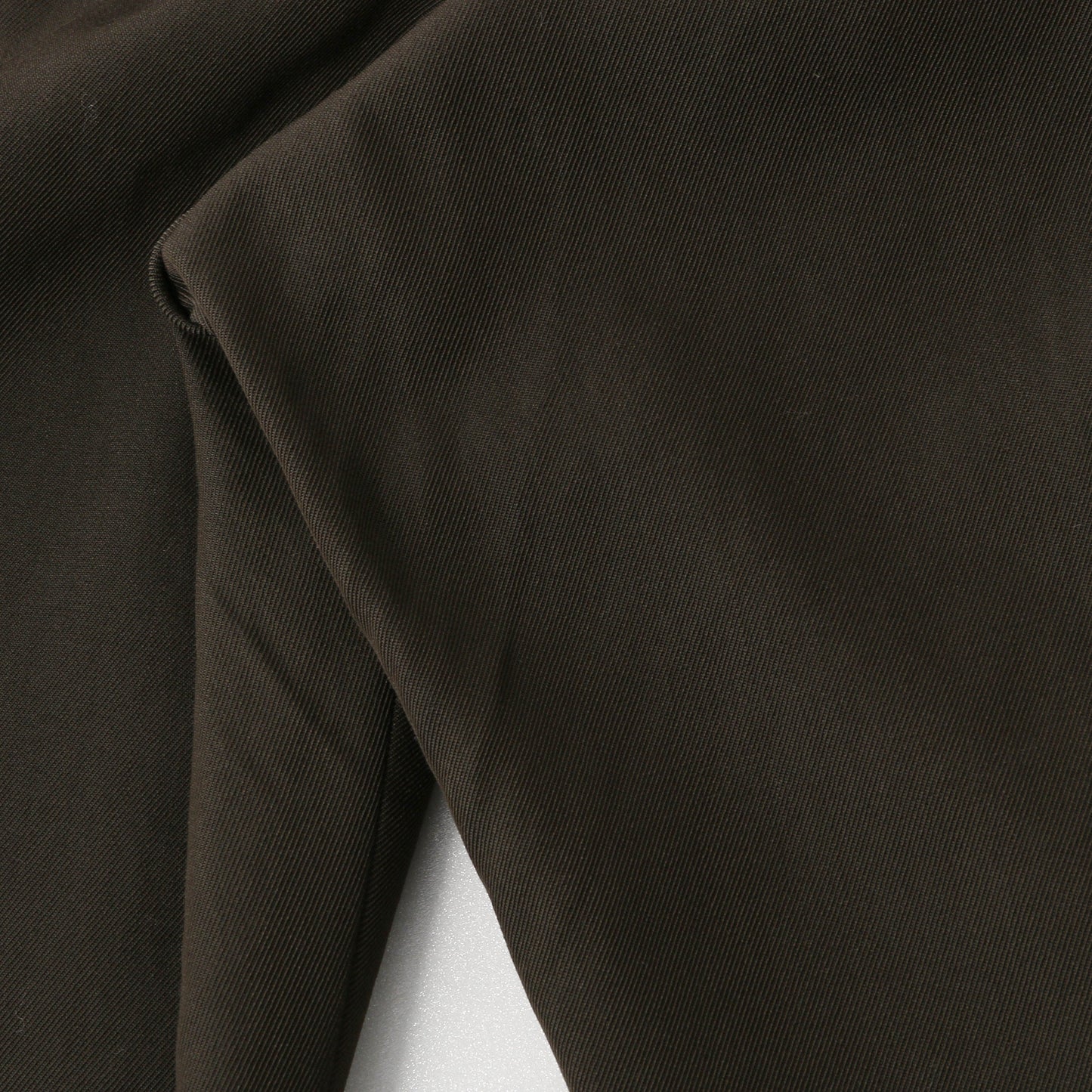 COMPACT COTTON WOOL TROUSERS