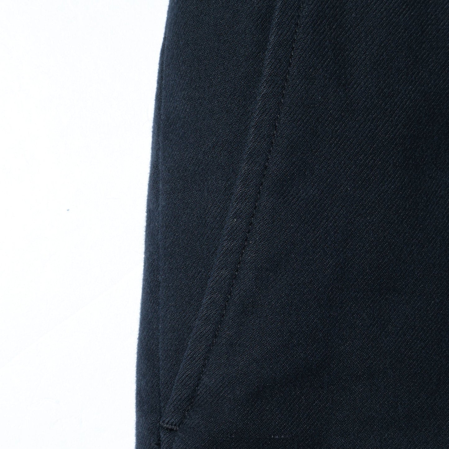 BRUSHED COTTON WOOL TROUSERS