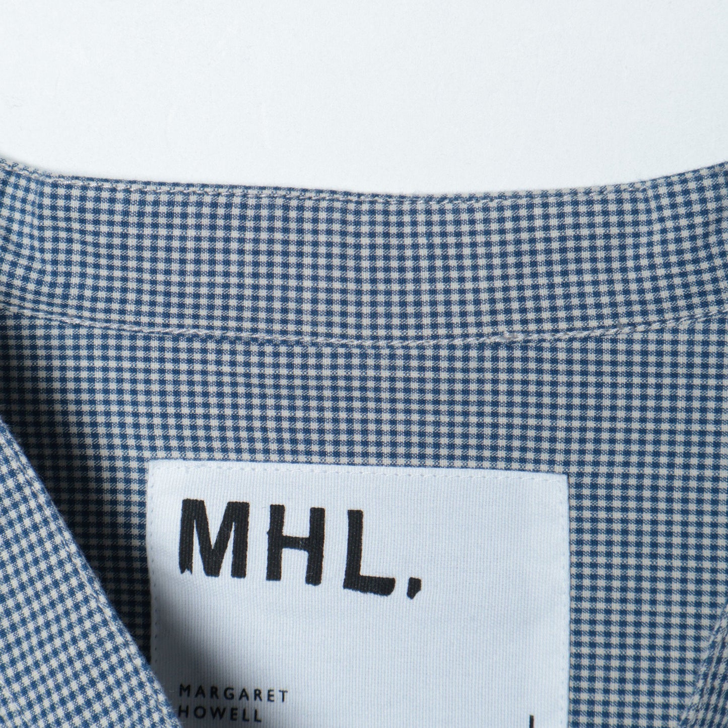 TINY GINGHAM COTTON SHIRT