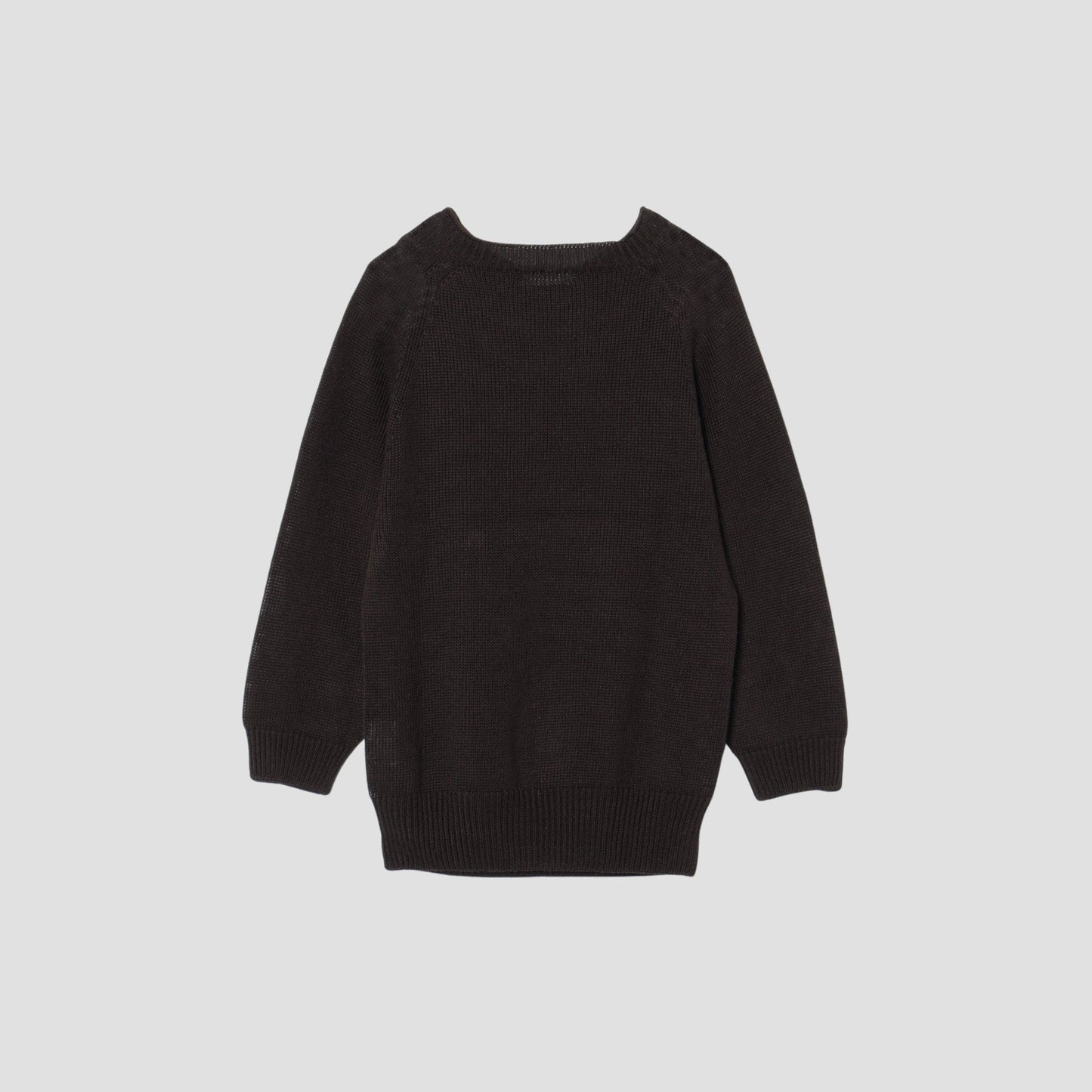 LONG SLEEVE CREW NECK KNIT