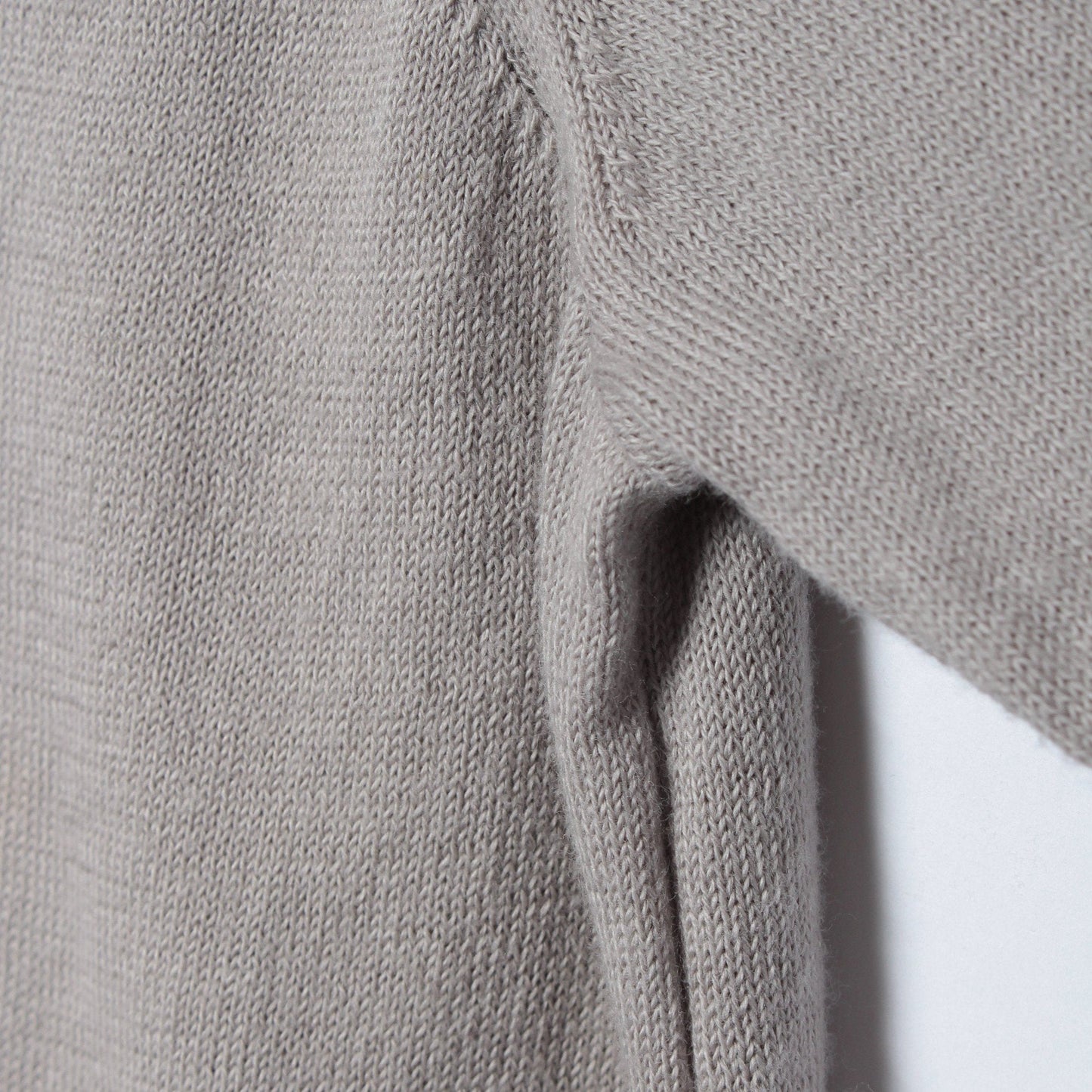 COTTON V NECK JUMPER KNIT