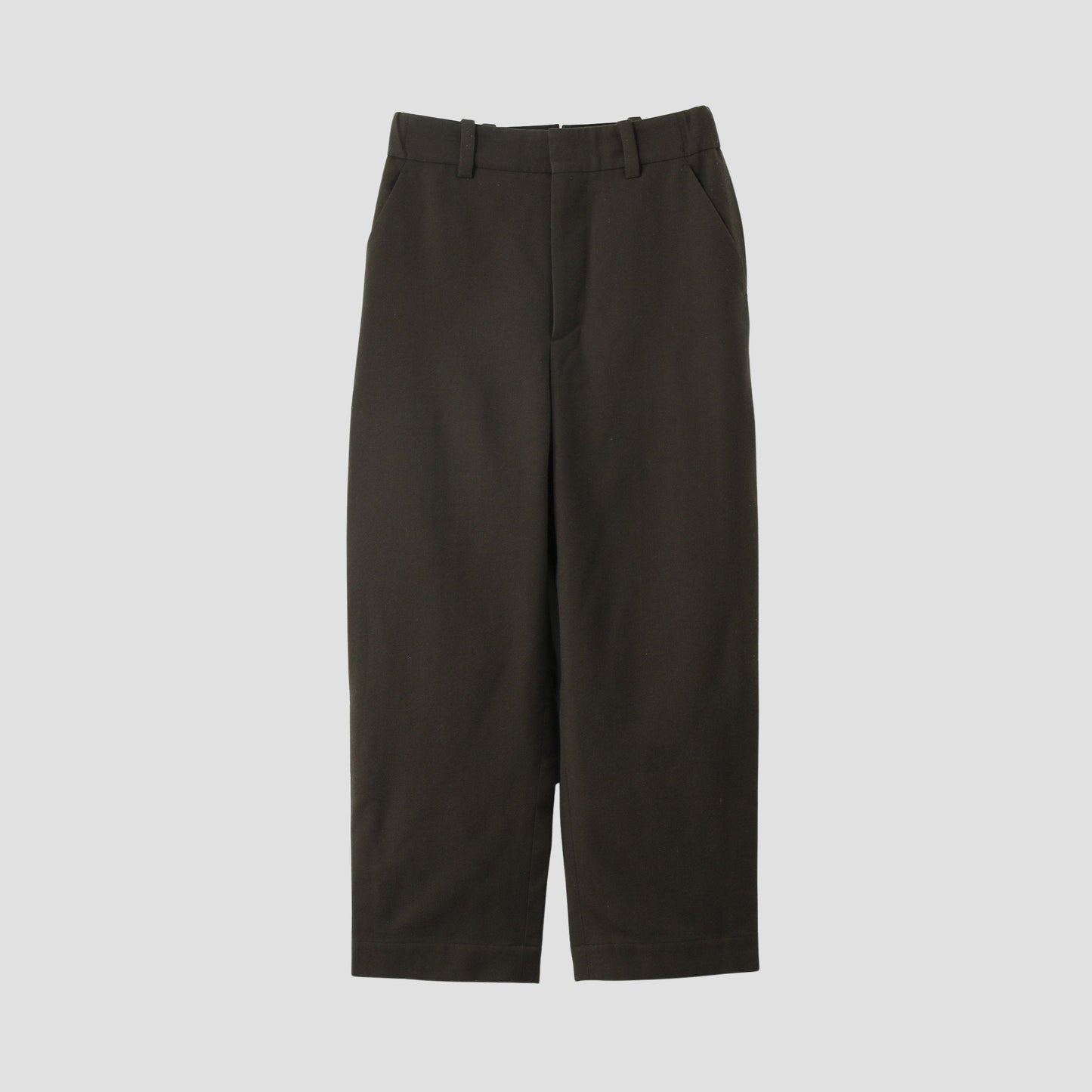 FLANNEL WOOL TROUSERS