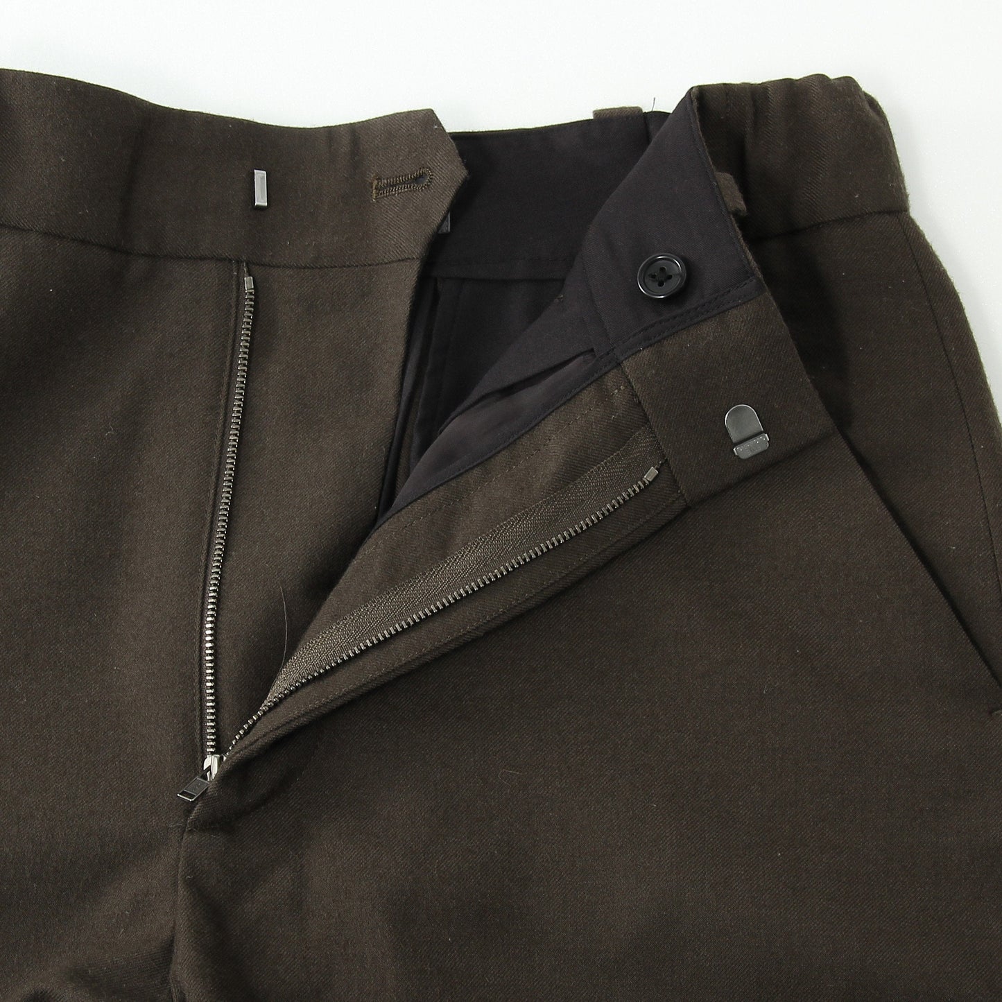 FLANNEL WOOL TROUSERS
