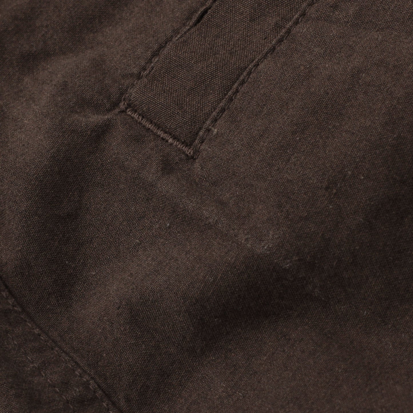 OVERDYE MELANGE COTTON LINEN TROUSERS