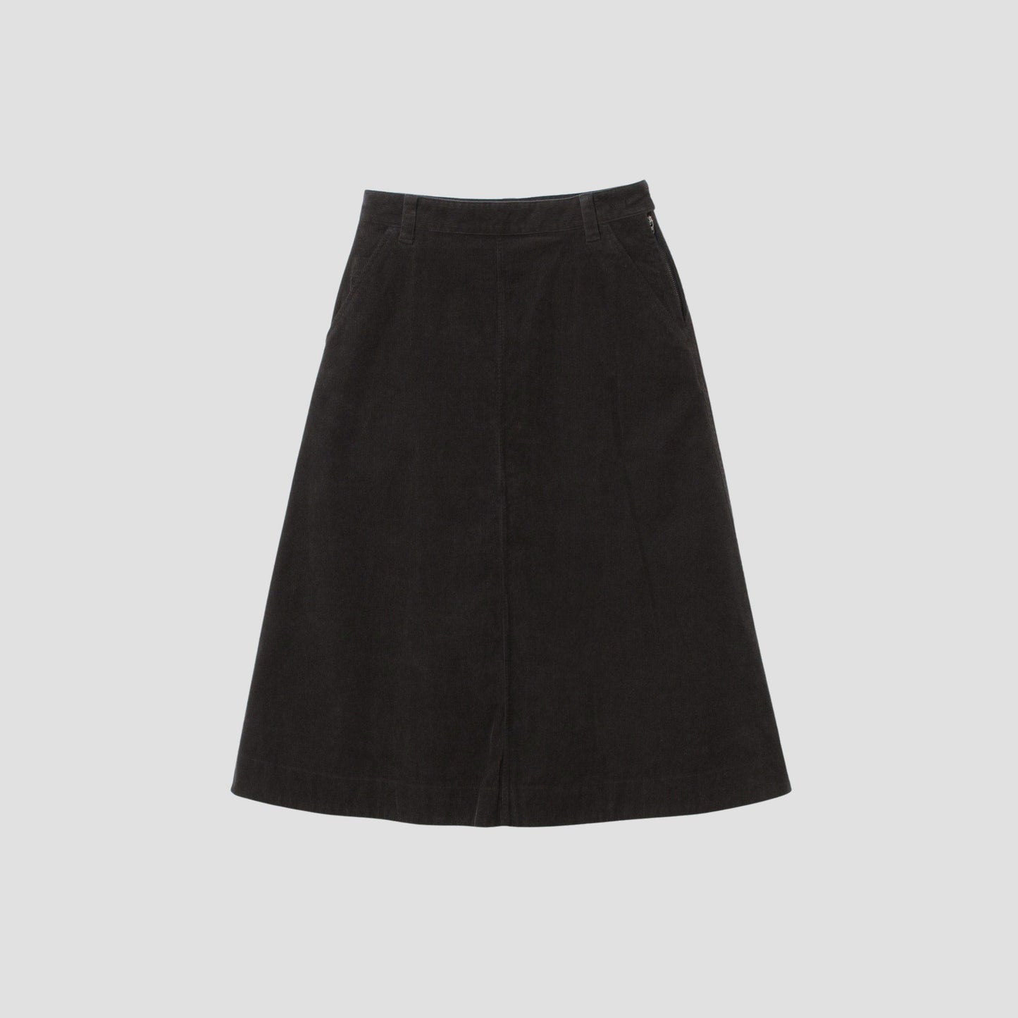 DRY COTTON NEEDLECORD SKIRT