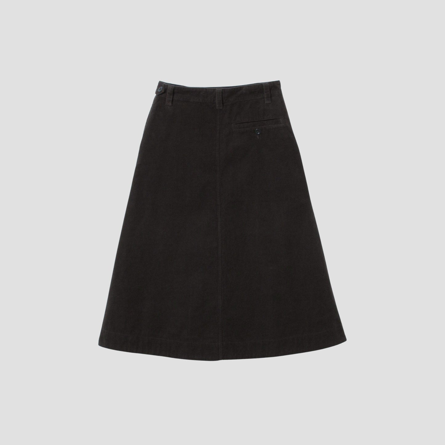 DRY COTTON NEEDLECORD SKIRT