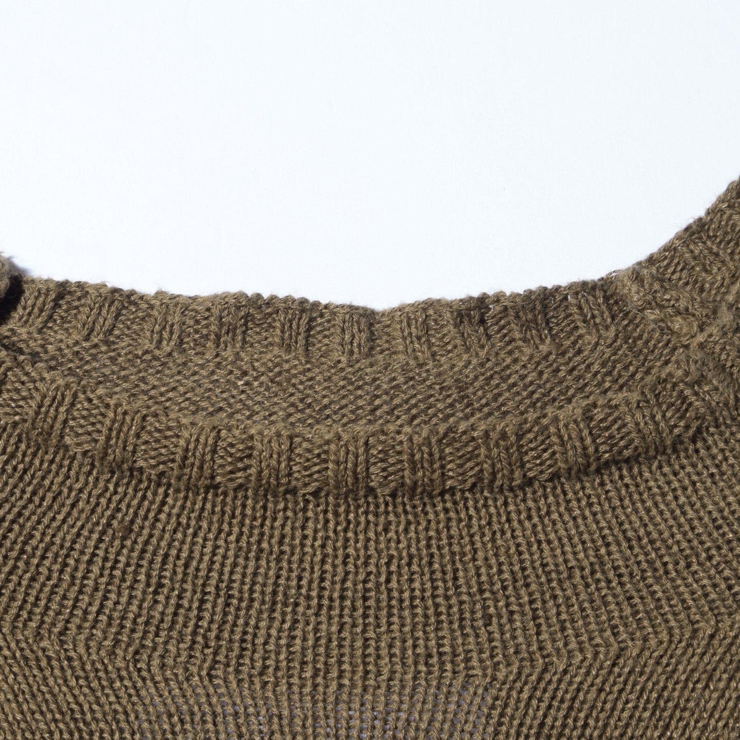 ROUGH LINEN COTTON KNIT