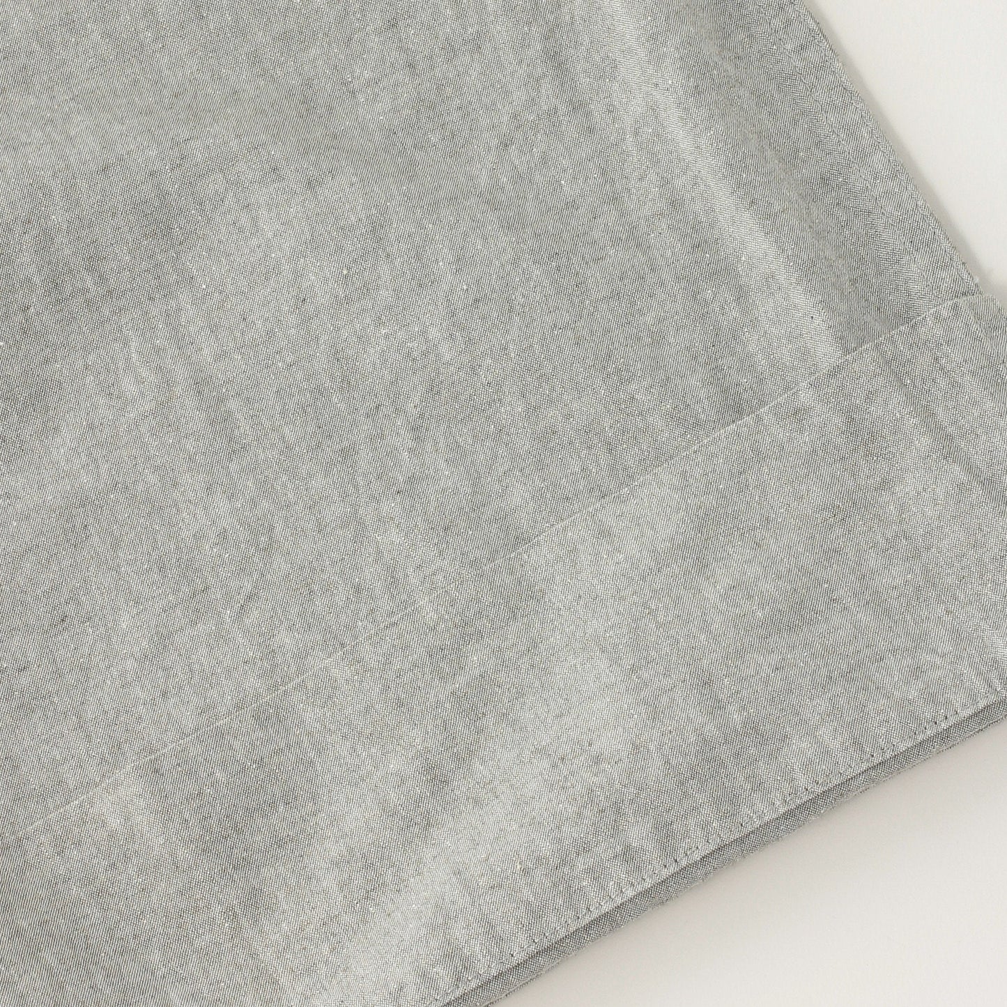 OVERDYE MELANGE COTTON LINEN TROUSERS