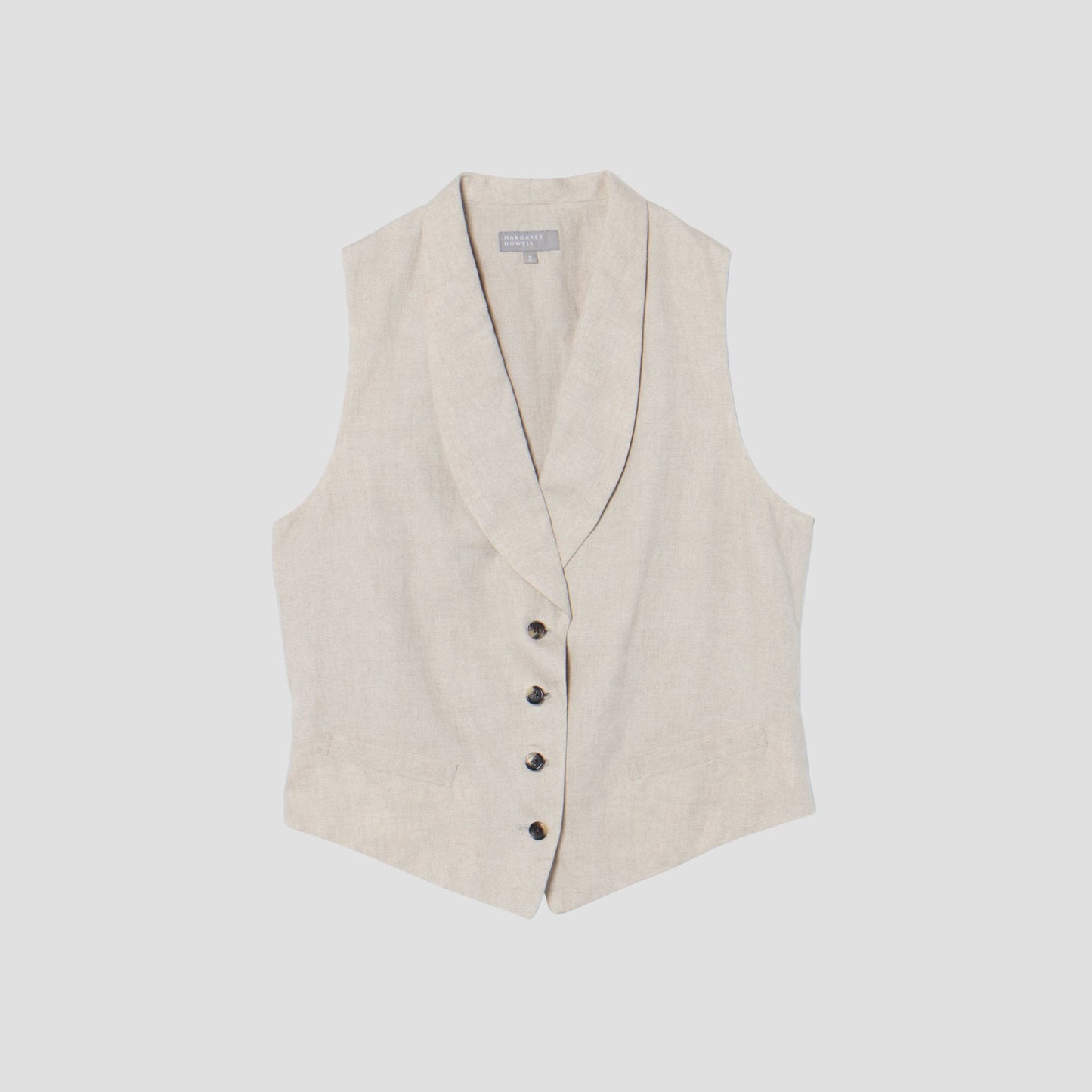 SHIRTING LINEN WAISTCOAT