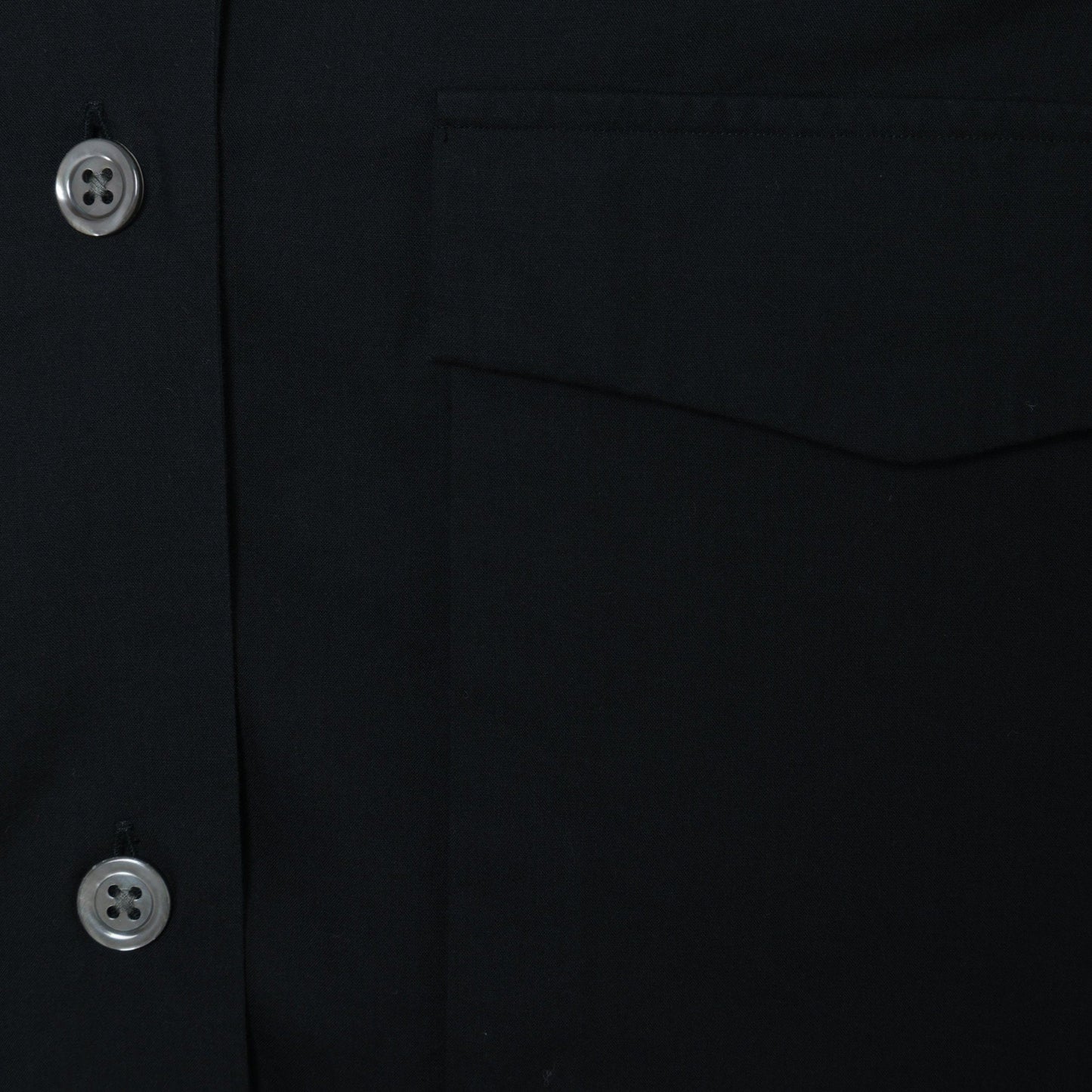 PIECE DYED WASHED COTTON SHIRT