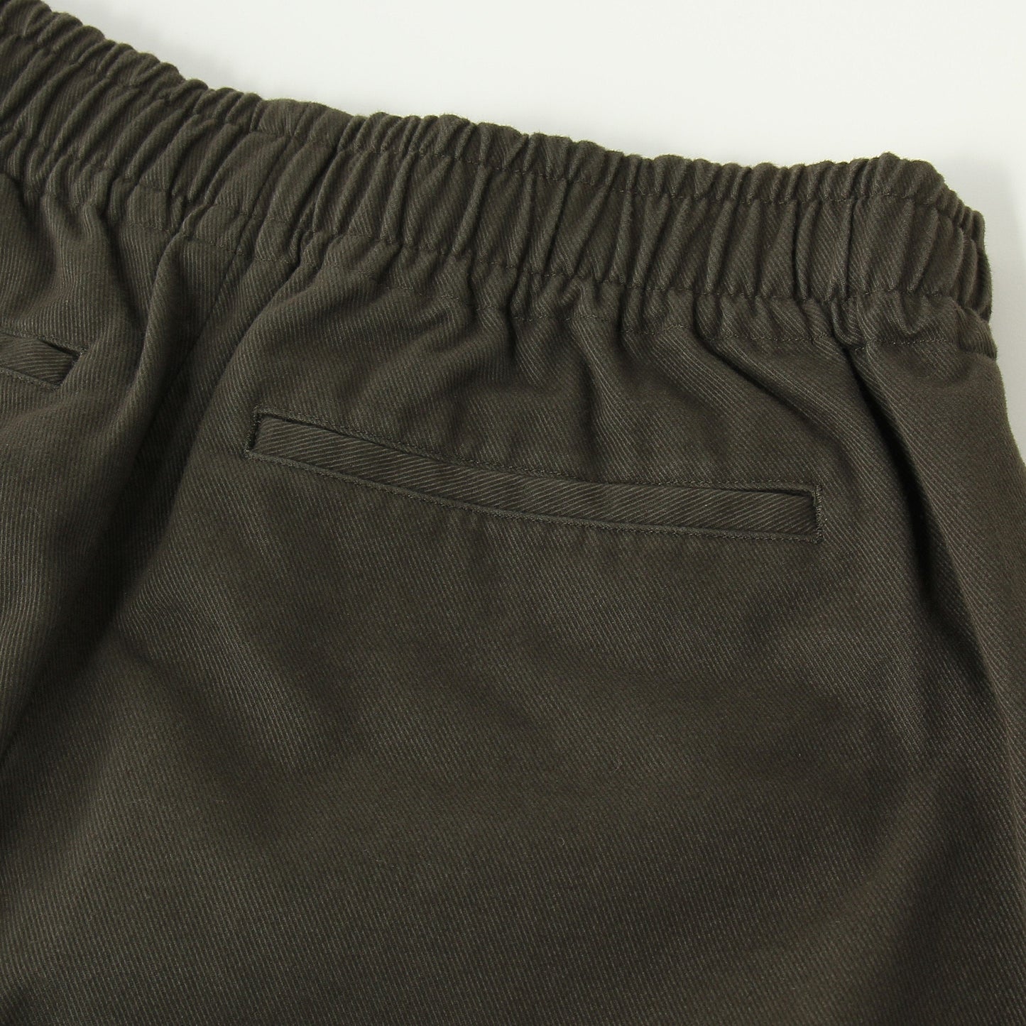 BRUSHED COTTON TWILL TROUSERS