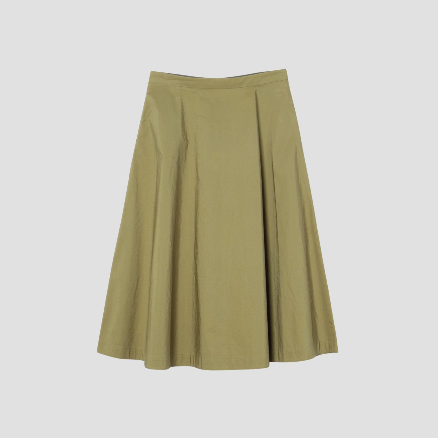 COTTON TAFETTA SKIRT