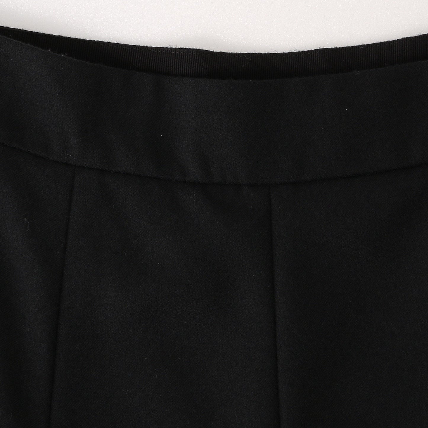 BLACK FLANNEL SKIRT