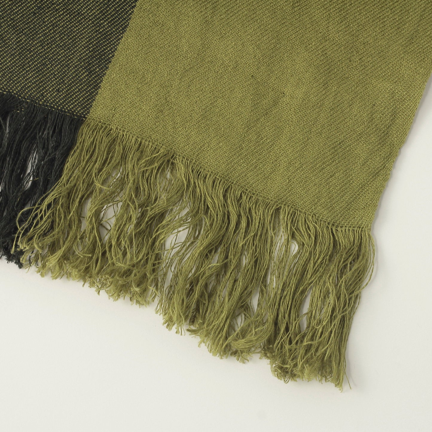 TWO TONE CHECK SCARF