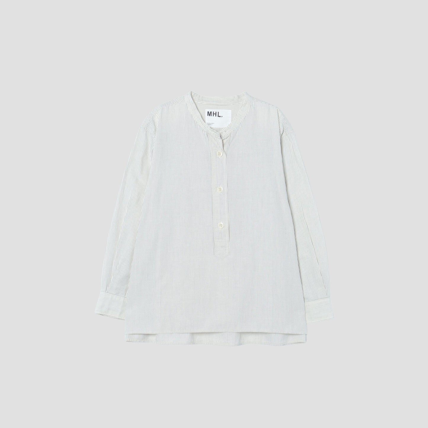 GRAPHIC COTTON STRIPE SHIRT