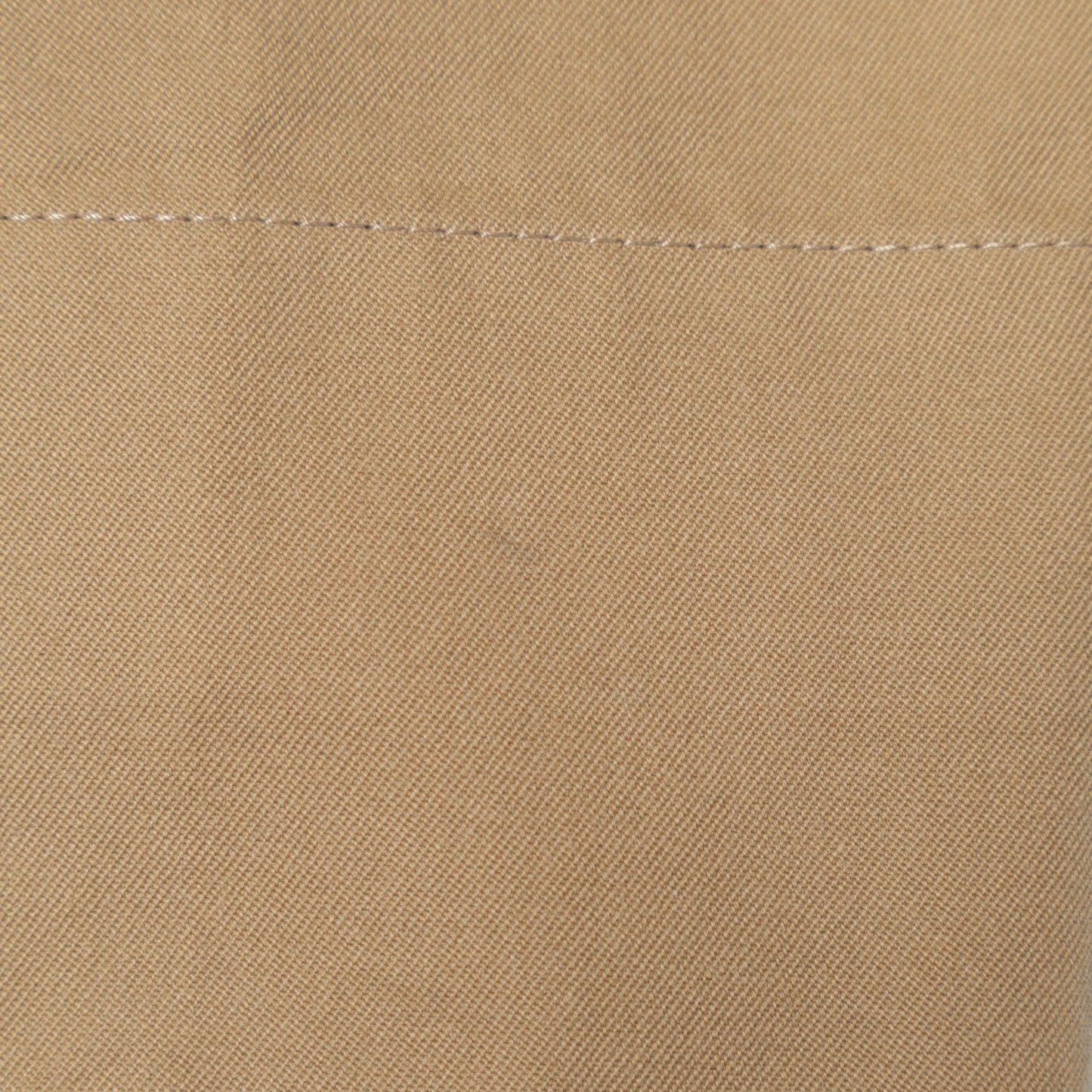 WORN COTTON GABARDINE TROUSERS