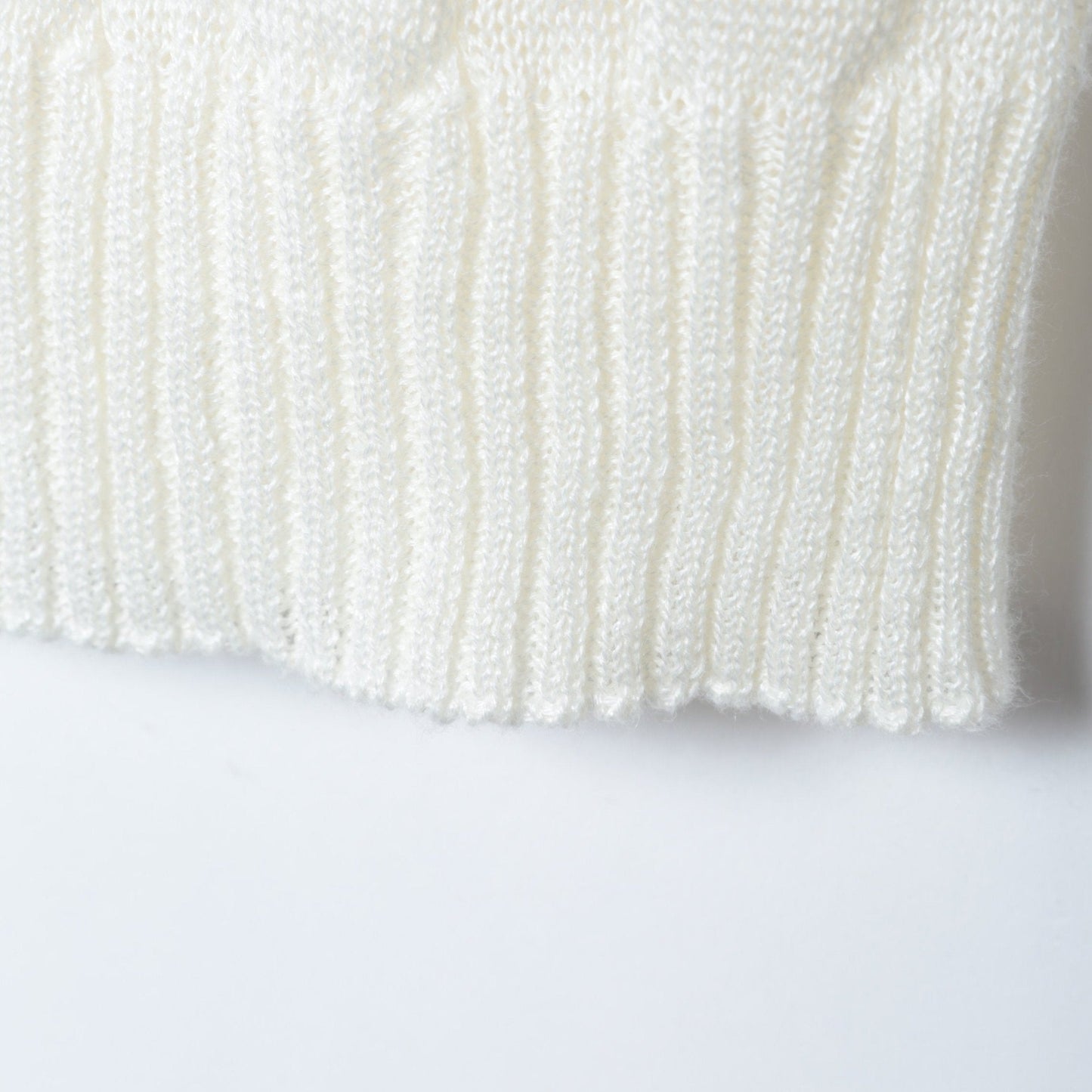 LINEN CABLE VEST KNIT