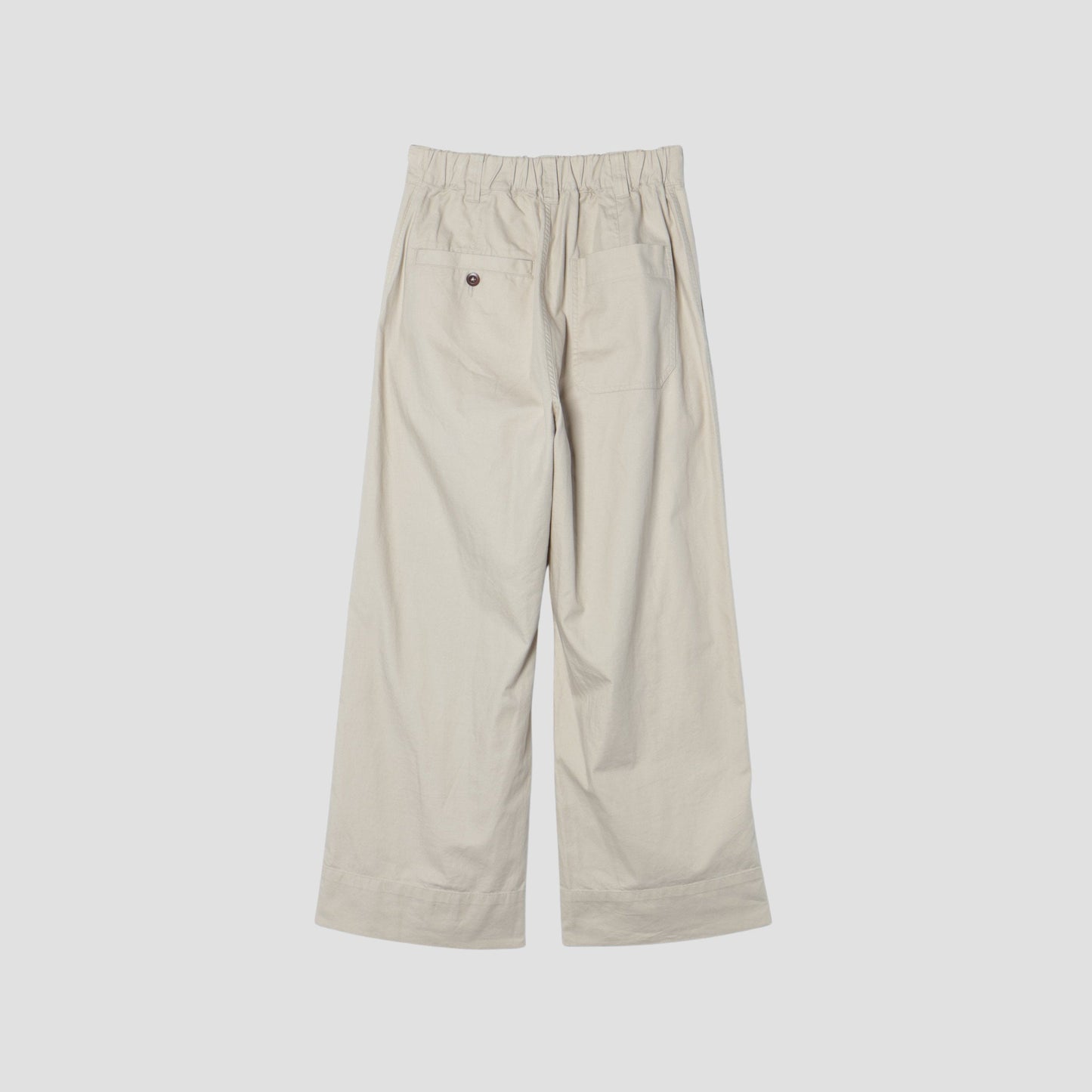 ORGANIC LIGHT COTTON TWILL TROUSERS
