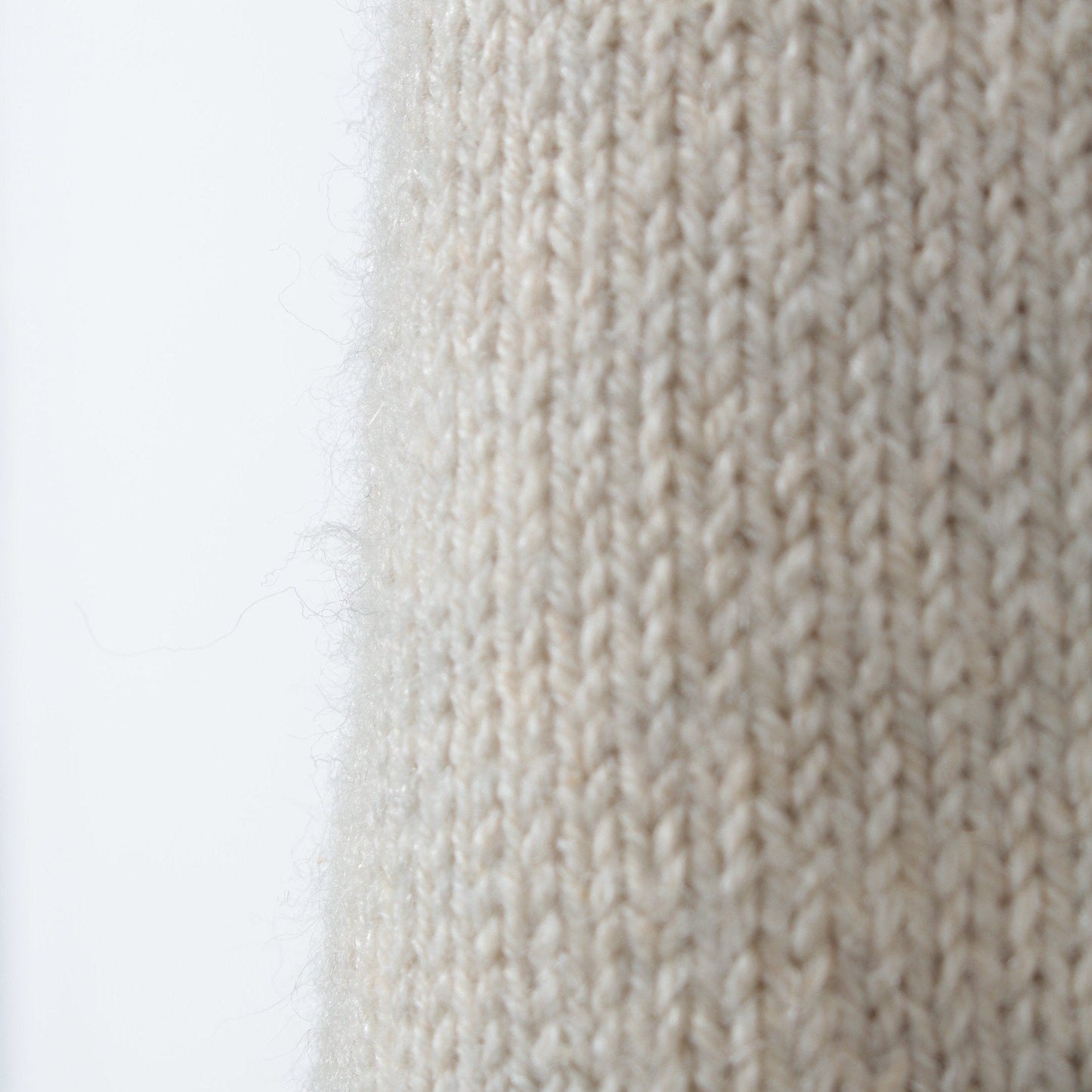 ROUGH WOOL HEMP KNIT