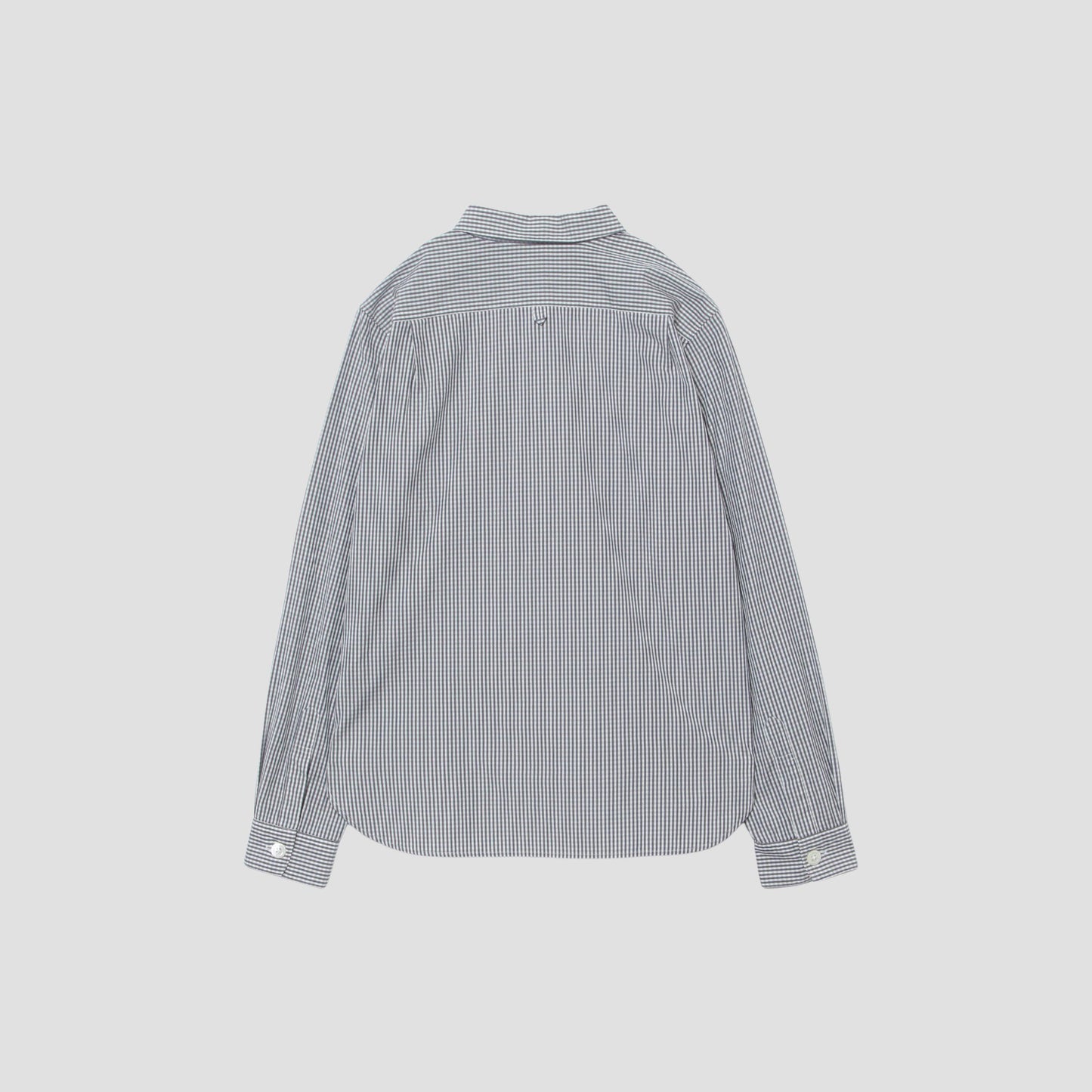 LAYERED GINGHAM SHIRT