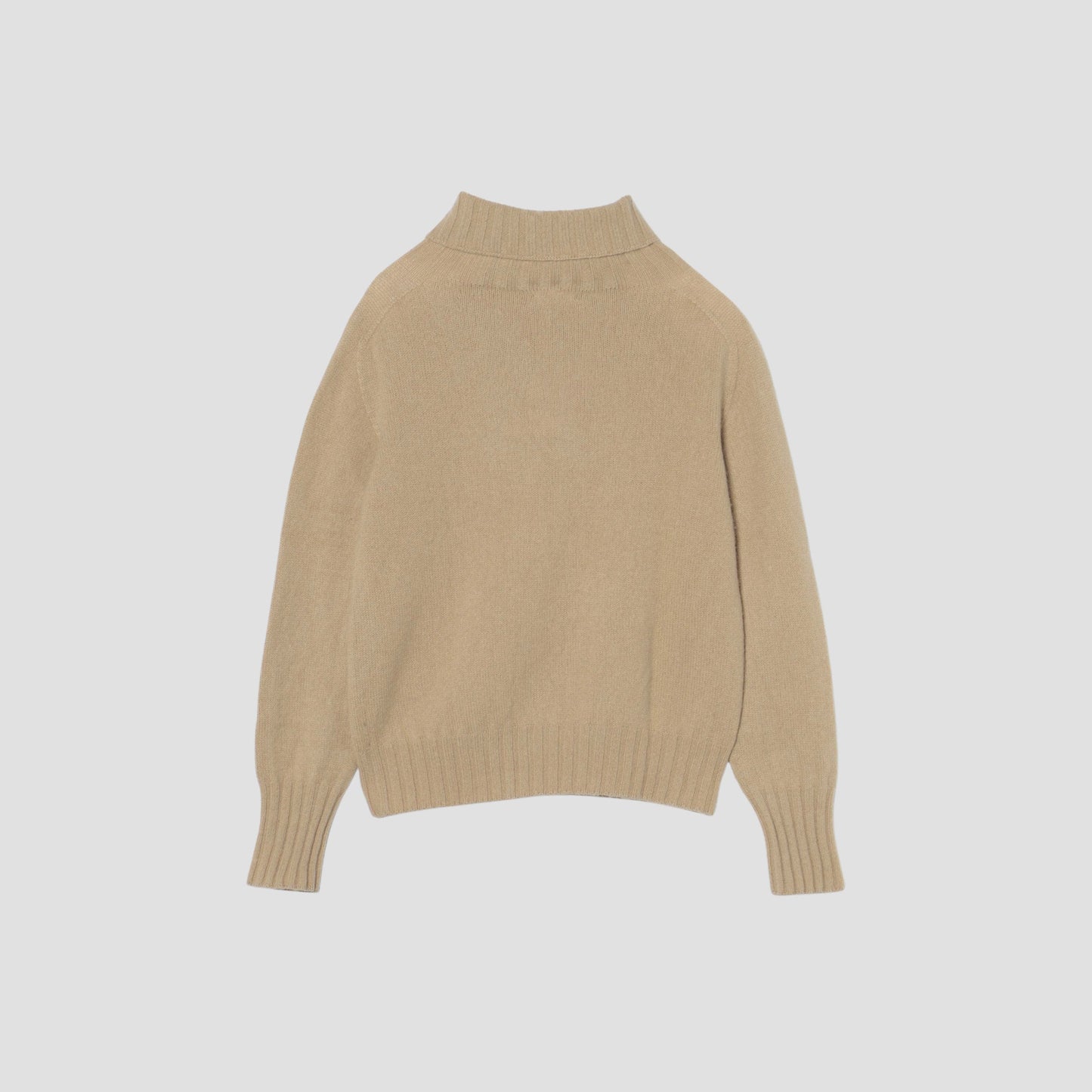 WIDE ROLL NECK KNIT