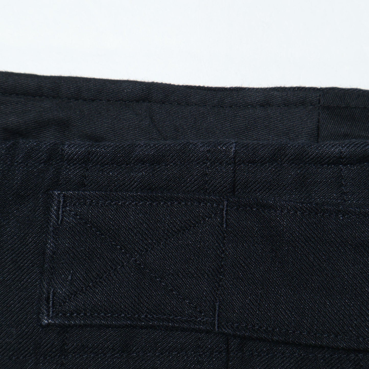 LINEN WOOL TWILL TROUSERS
