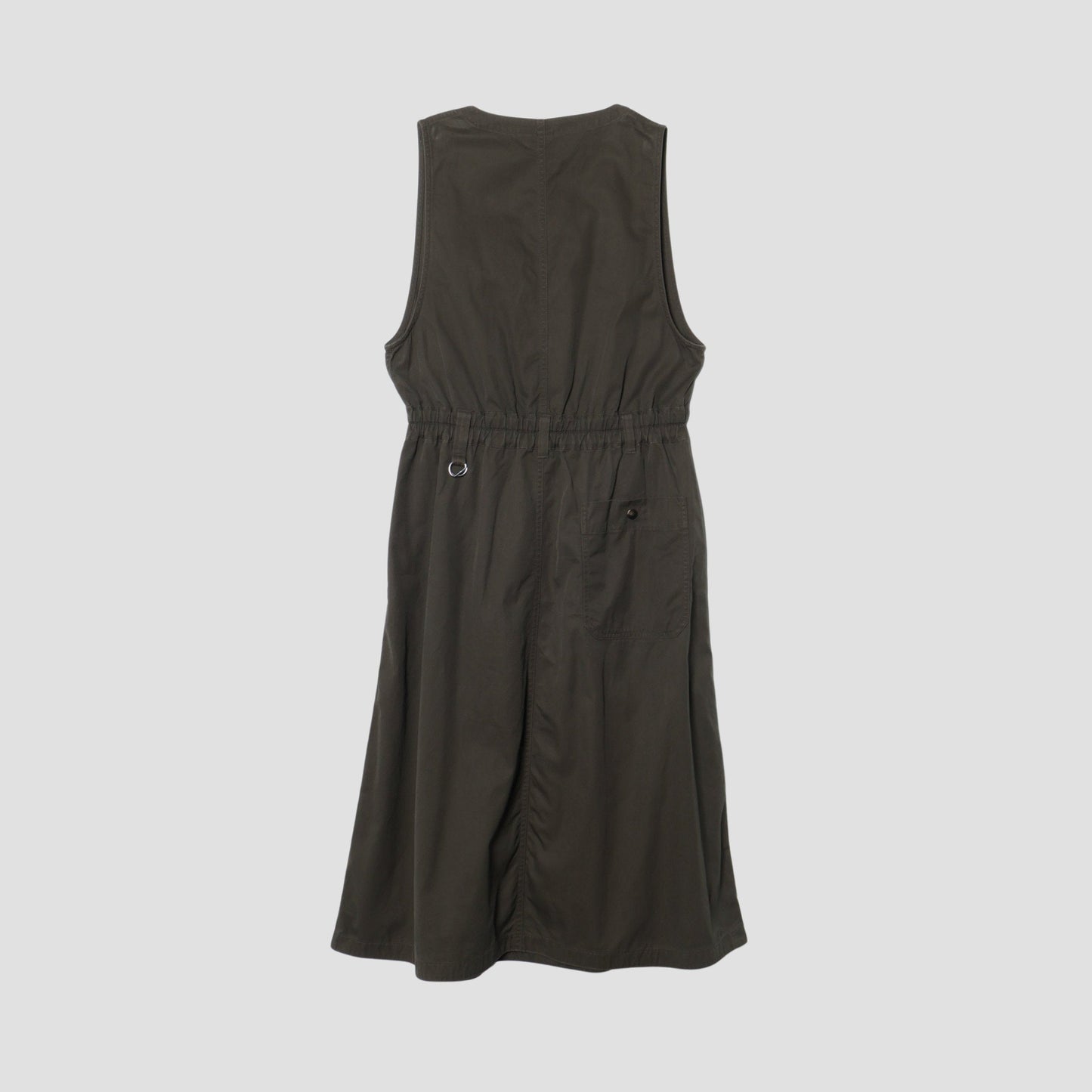 HIGH TWIST COTTON TWILL DRESS